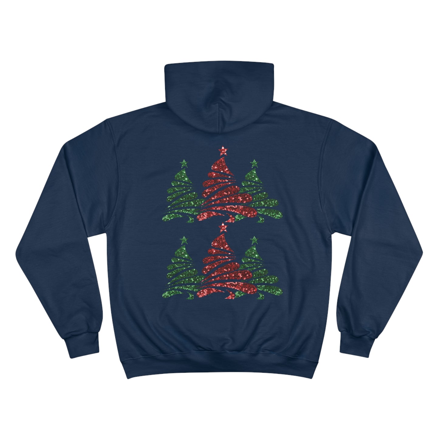 Festive Champion Hoodie - 'Tis the Season Christmas Sweatshirt