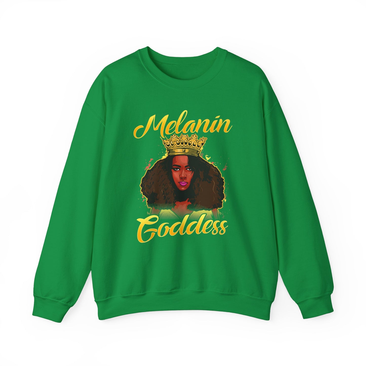 Melanin Queen Heavy Blend Crewneck Sweatshirt
