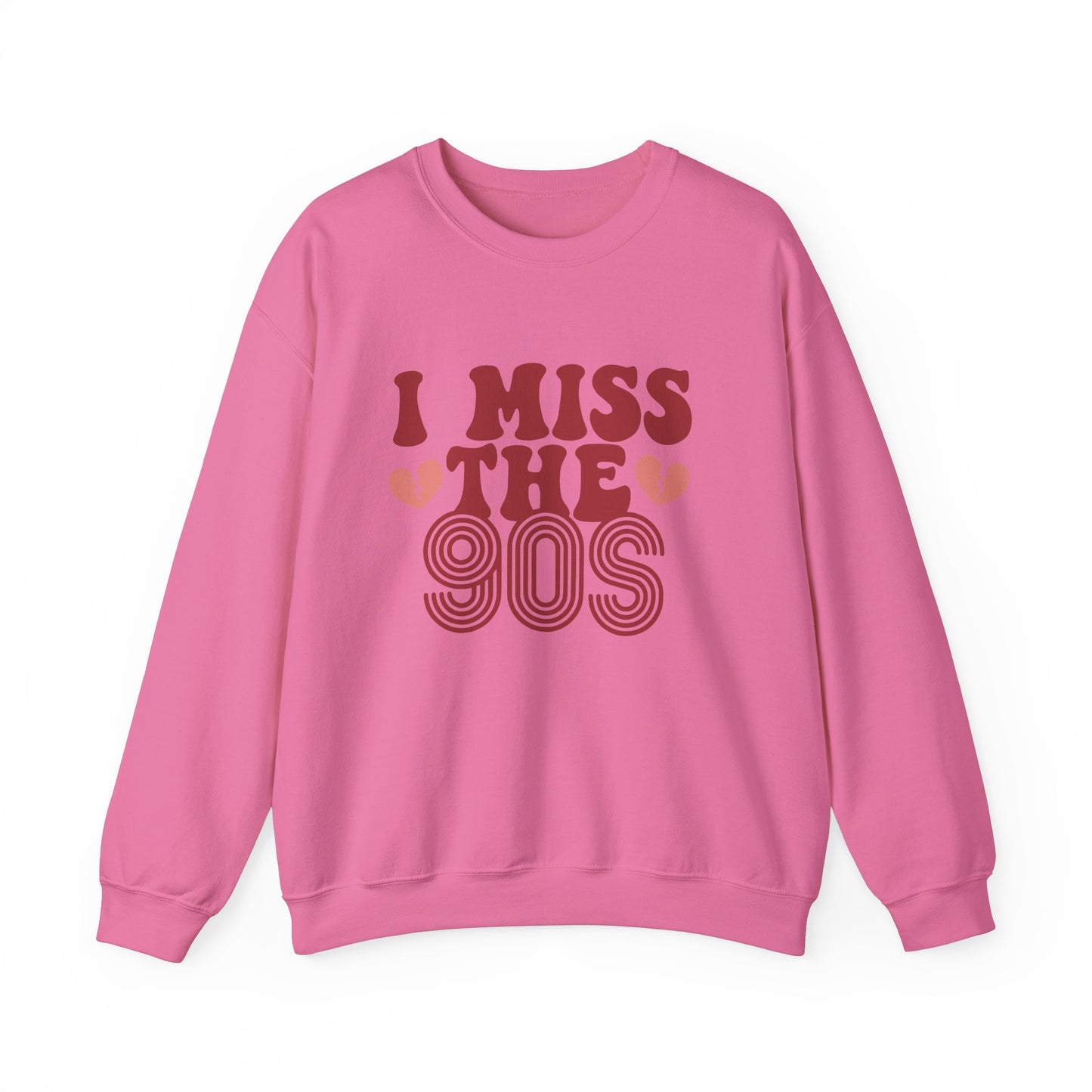 Retro 90s Crewneck Sweatshirt - I Miss the 90s Design