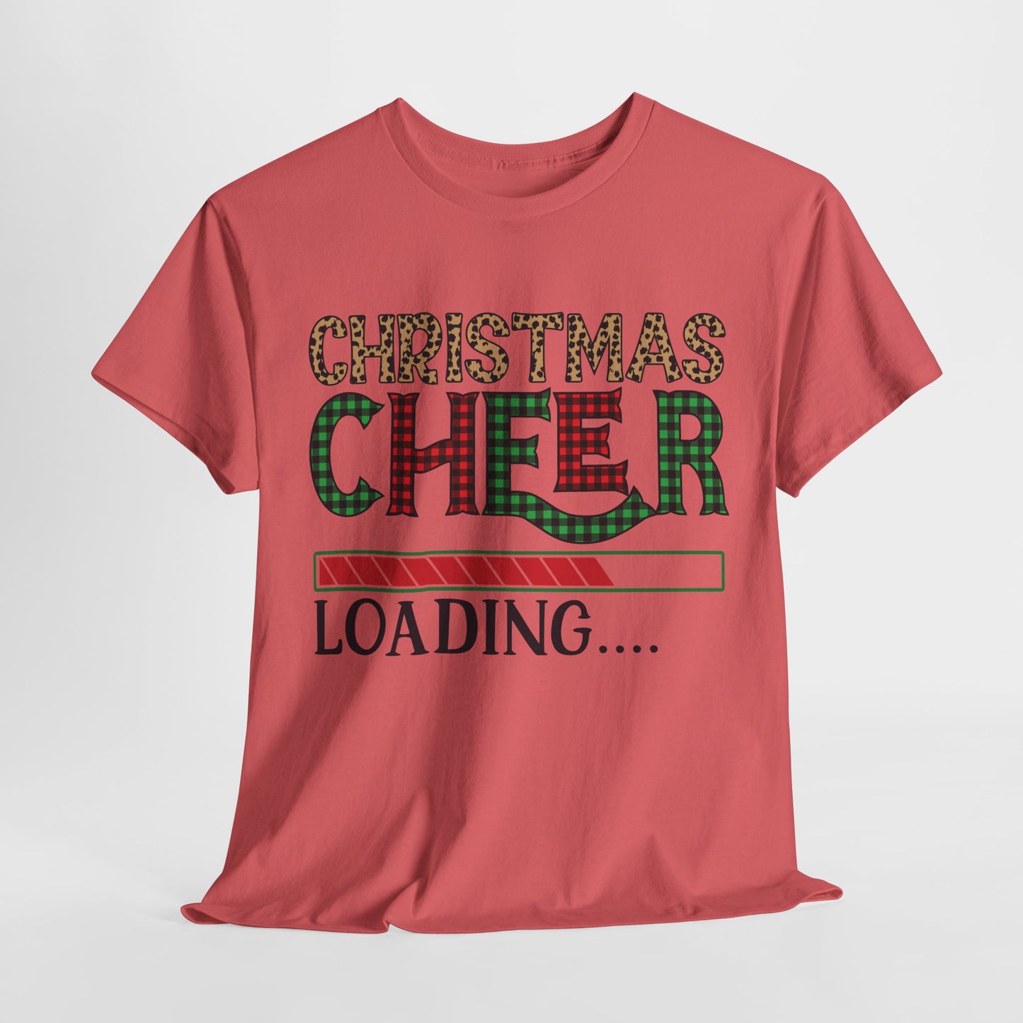 Christmas Cheer Loading Unisex Heavy Cotton Tee