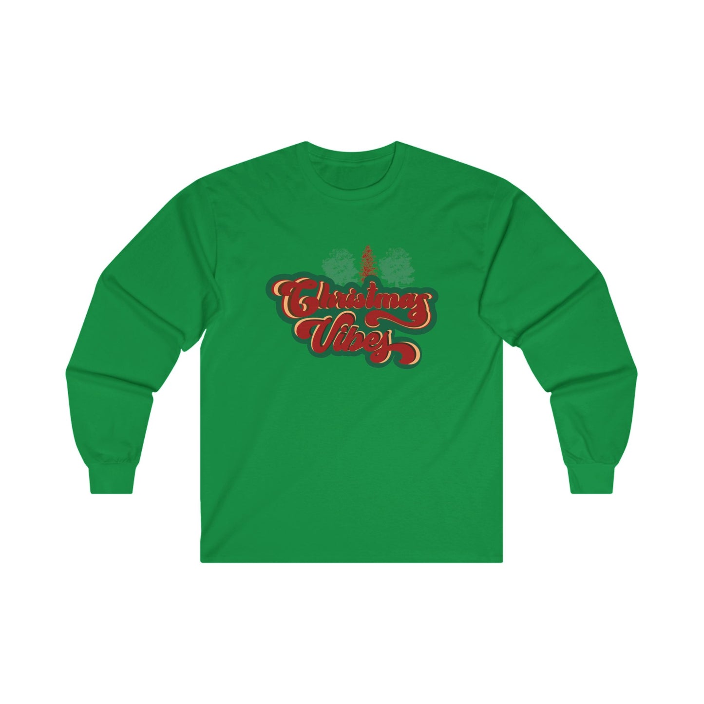 Christmas Vibes Unisex Long Sleeve Tee