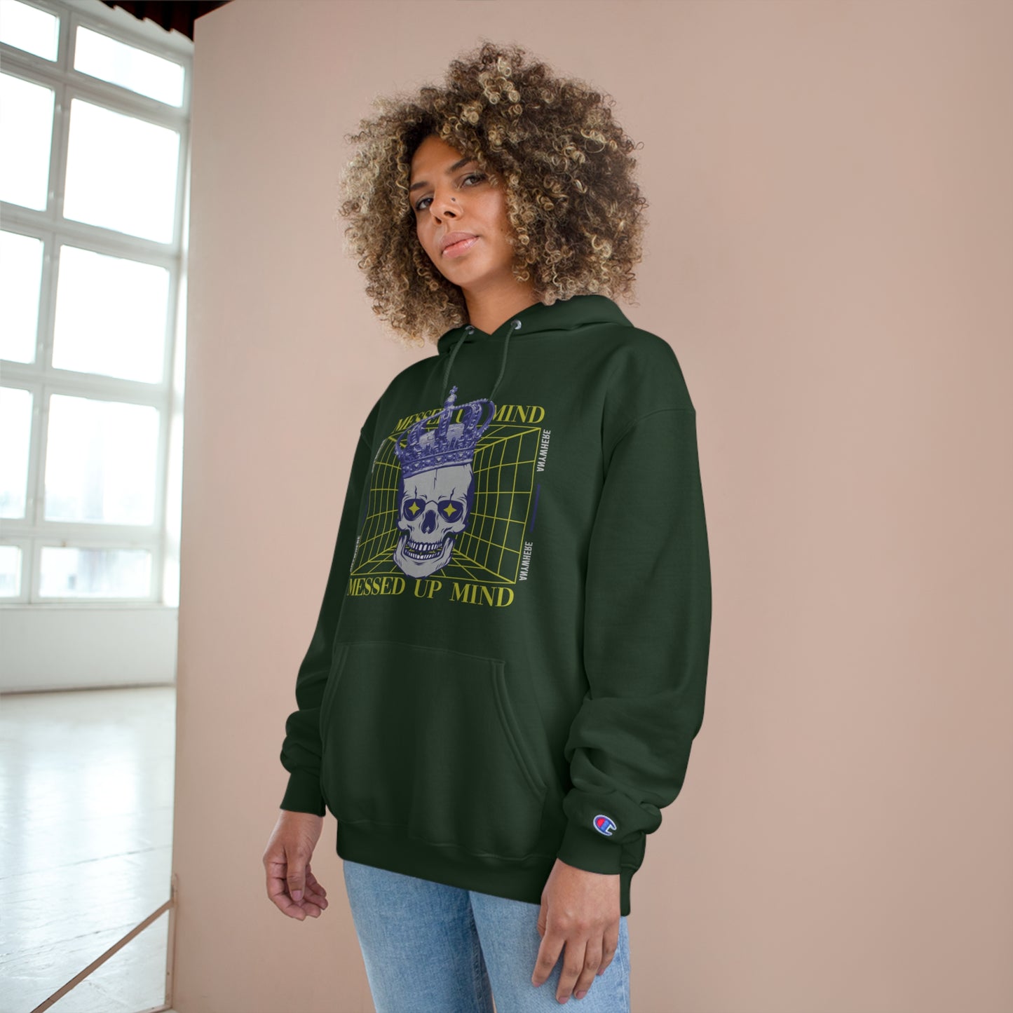 Messed Up Mind Champion Hoodie