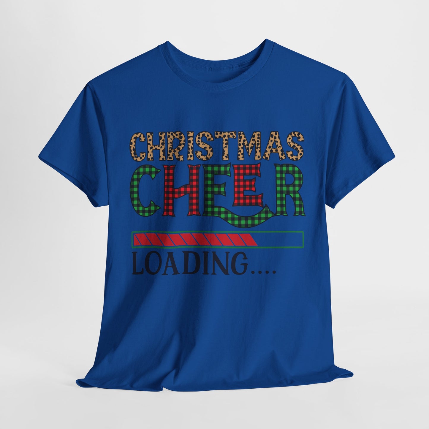 Christmas Cheer Loading Unisex Heavy Cotton Tee