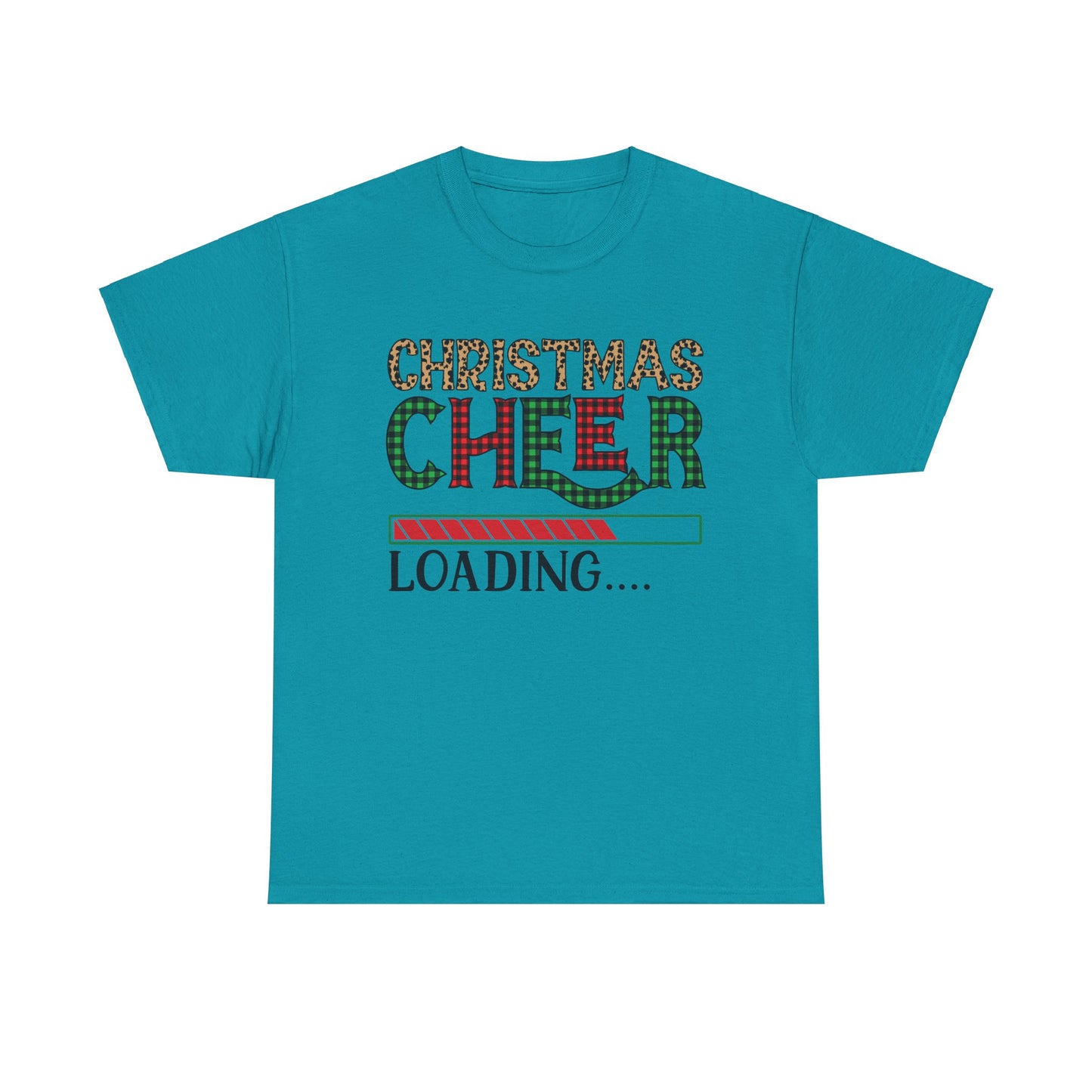 Christmas Cheer Loading Unisex Heavy Cotton Tee