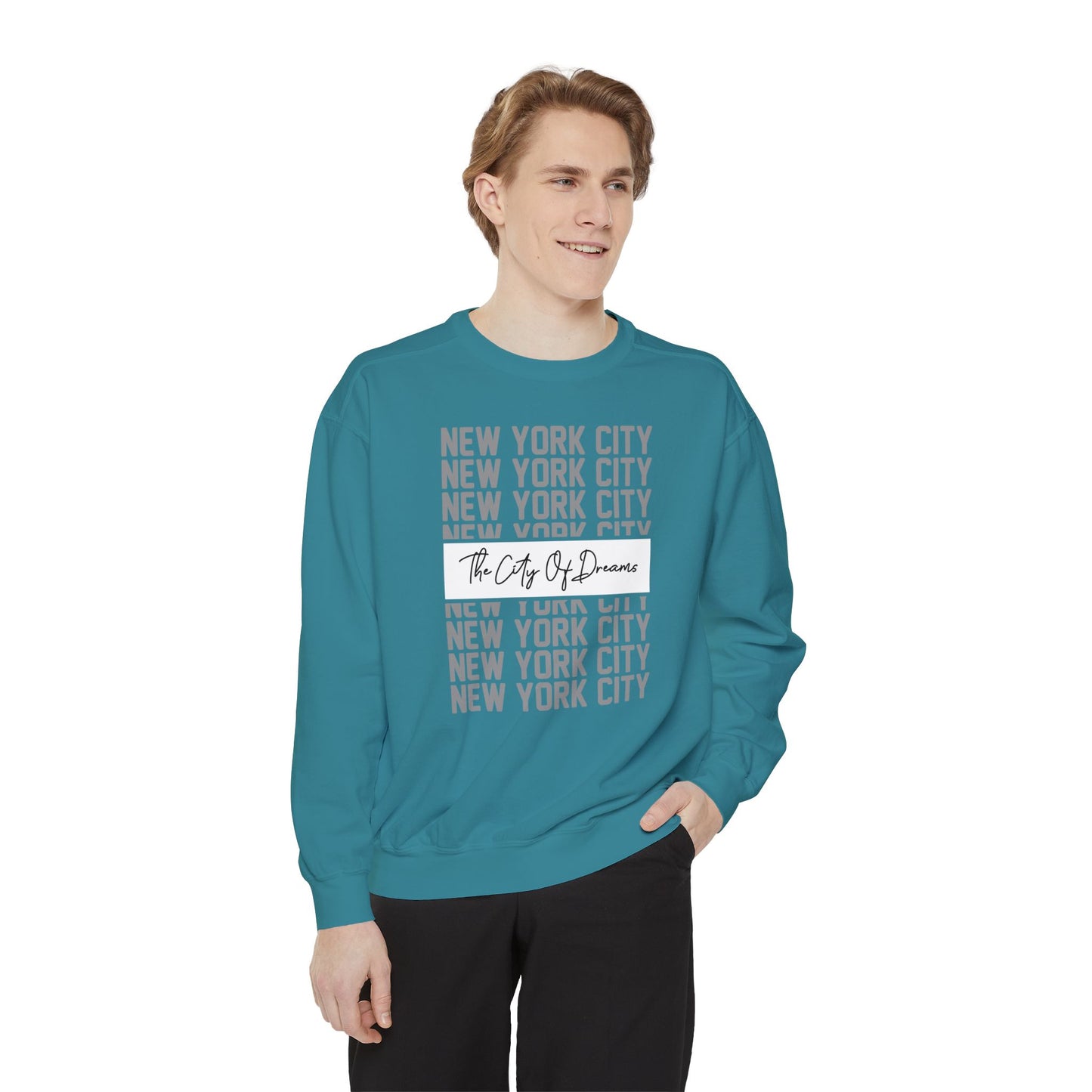 New York City Garment-Dyed Sweatshirt