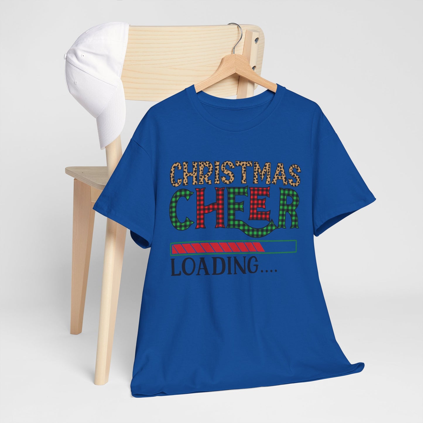 Christmas Cheer Loading Unisex Heavy Cotton Tee