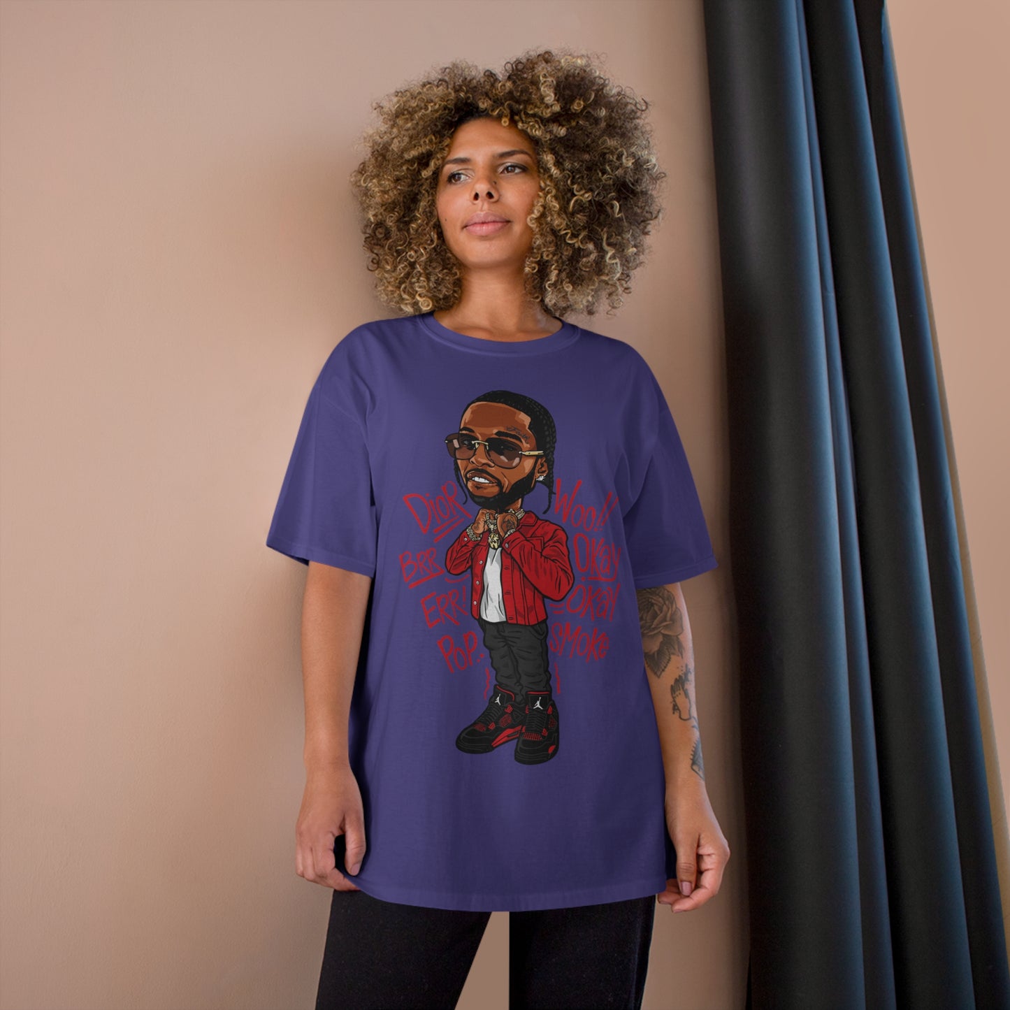 PopSmoke Champion T-Shirt