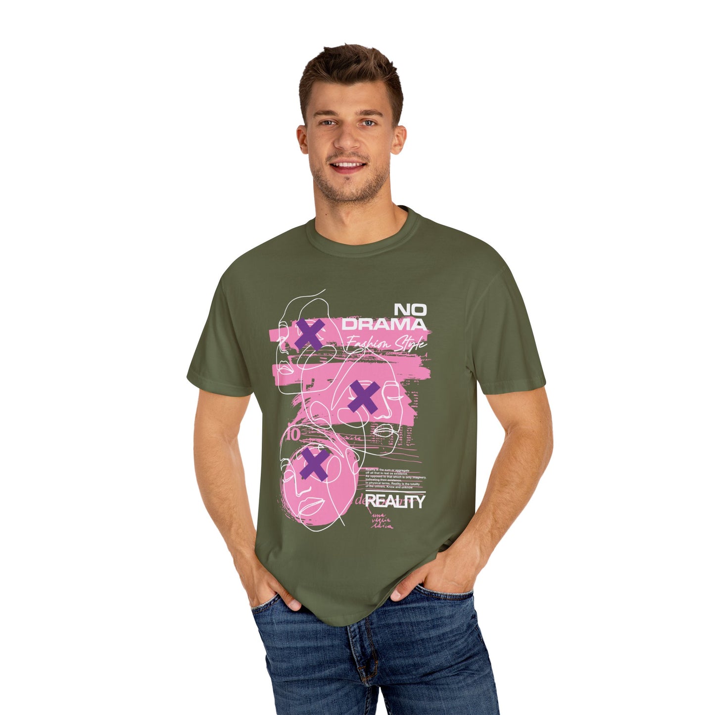 No Drama Garment-Dyed T-shirt