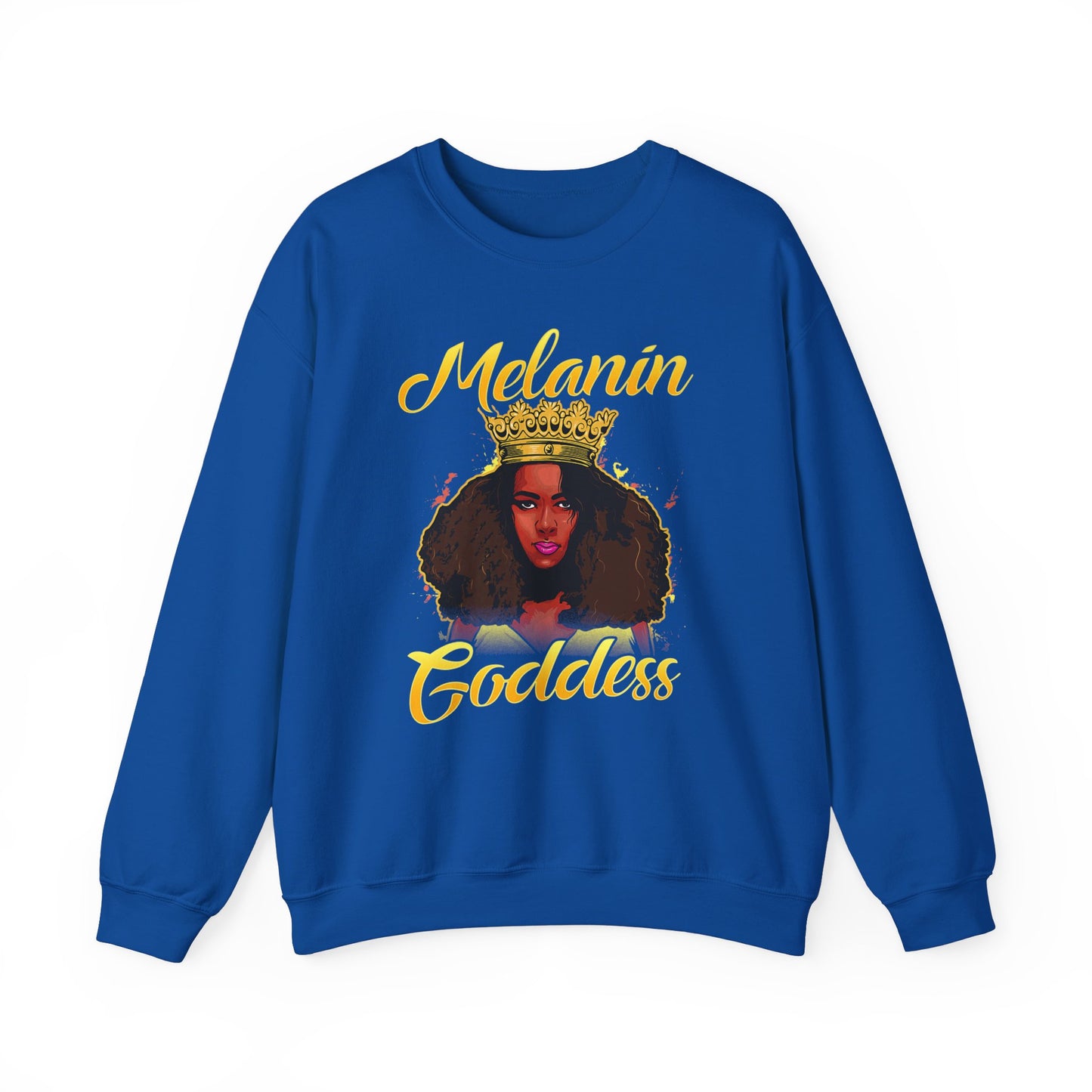 Melanin Queen Heavy Blend Crewneck Sweatshirt