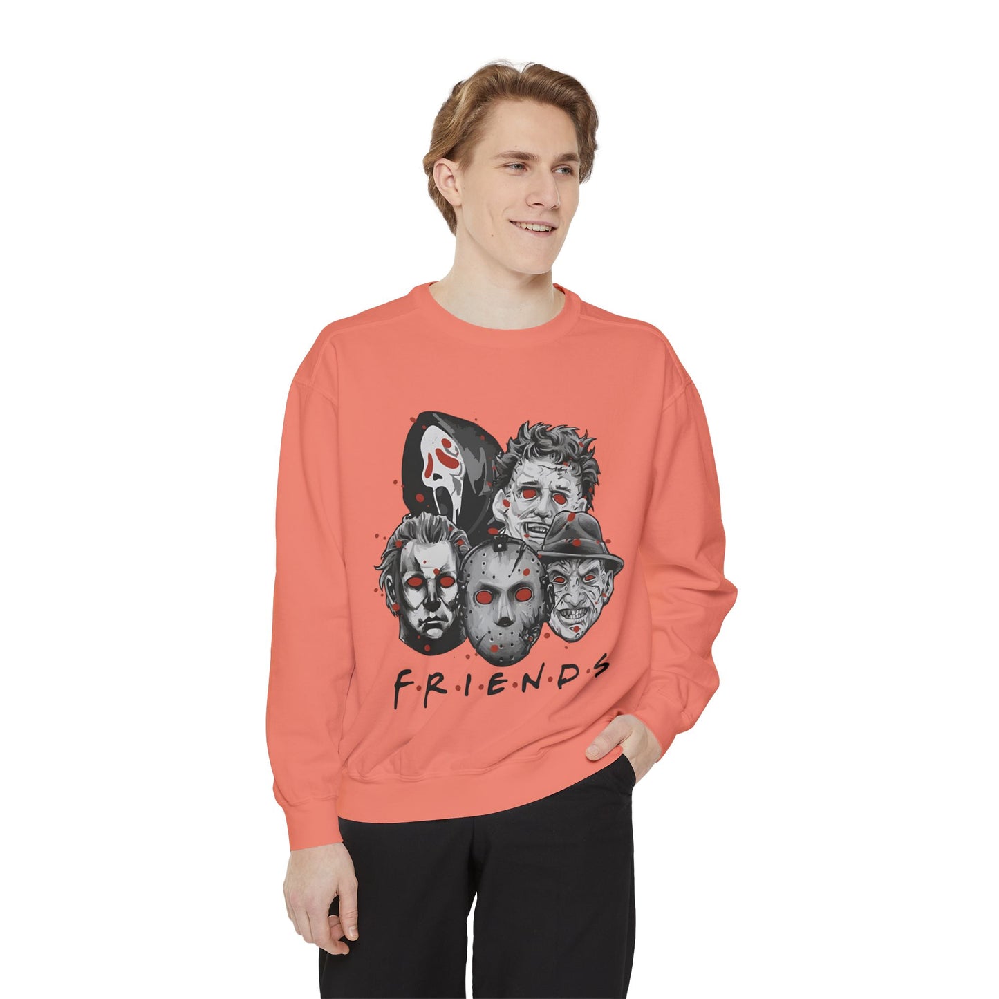Halloween Garment-Dyed Sweatshirt