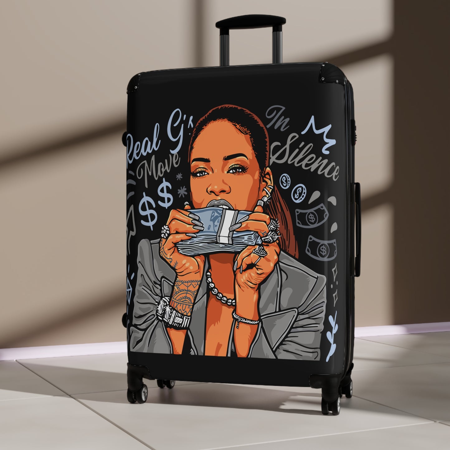Real G's Move In Silence Suitcase