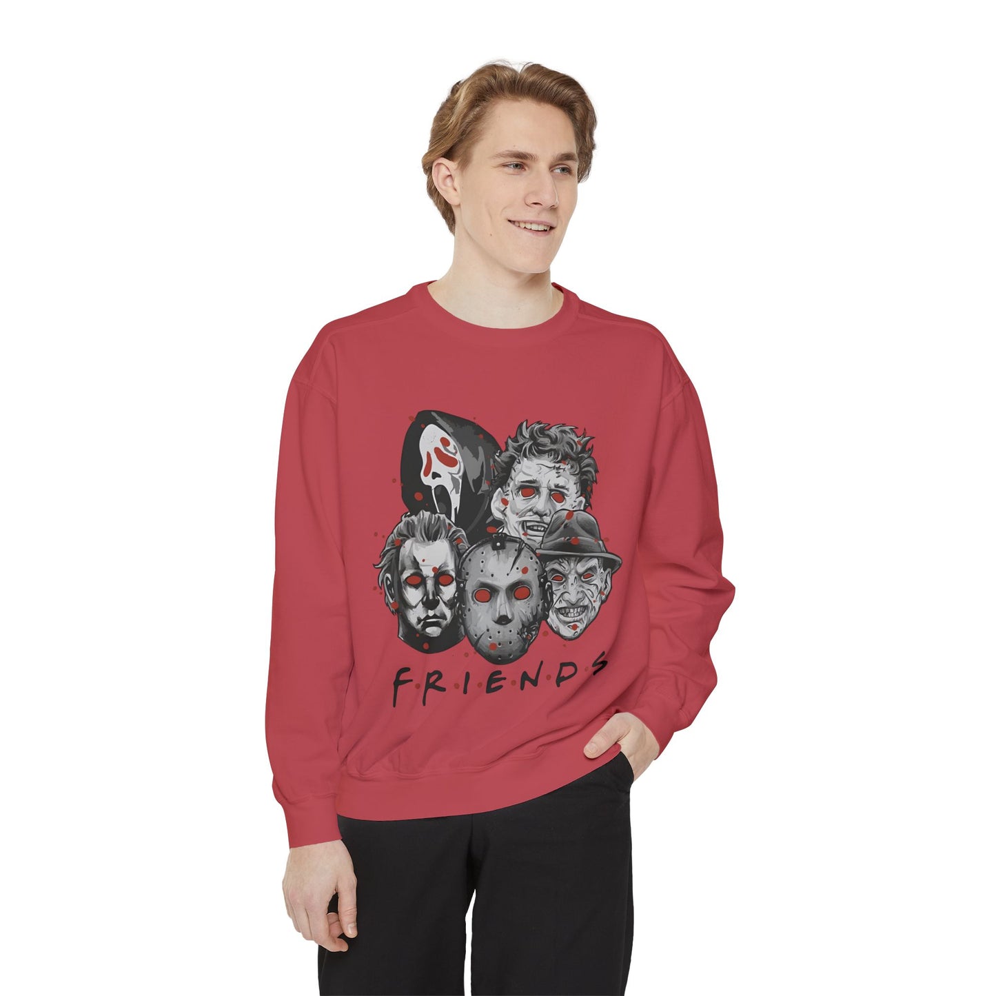 Halloween Garment-Dyed Sweatshirt