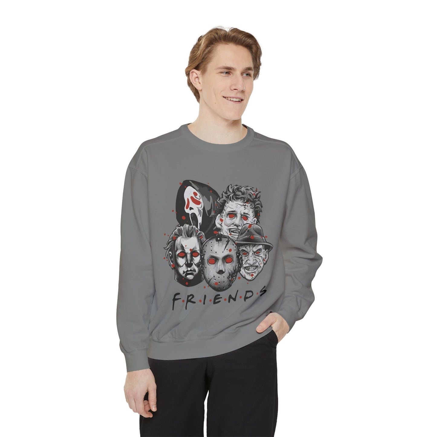Halloween Garment-Dyed Sweatshirt