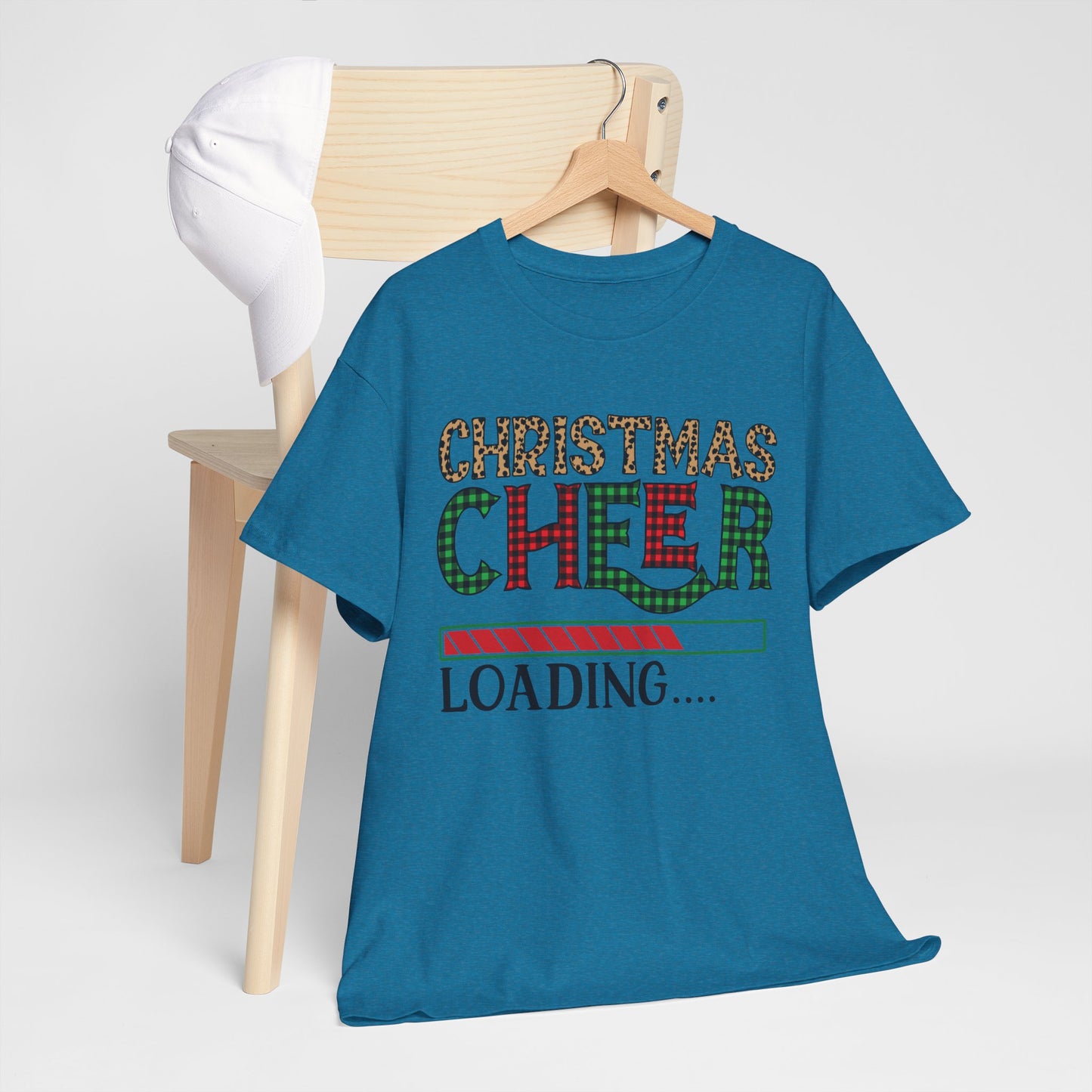 Christmas Cheer Loading Unisex Heavy Cotton Tee