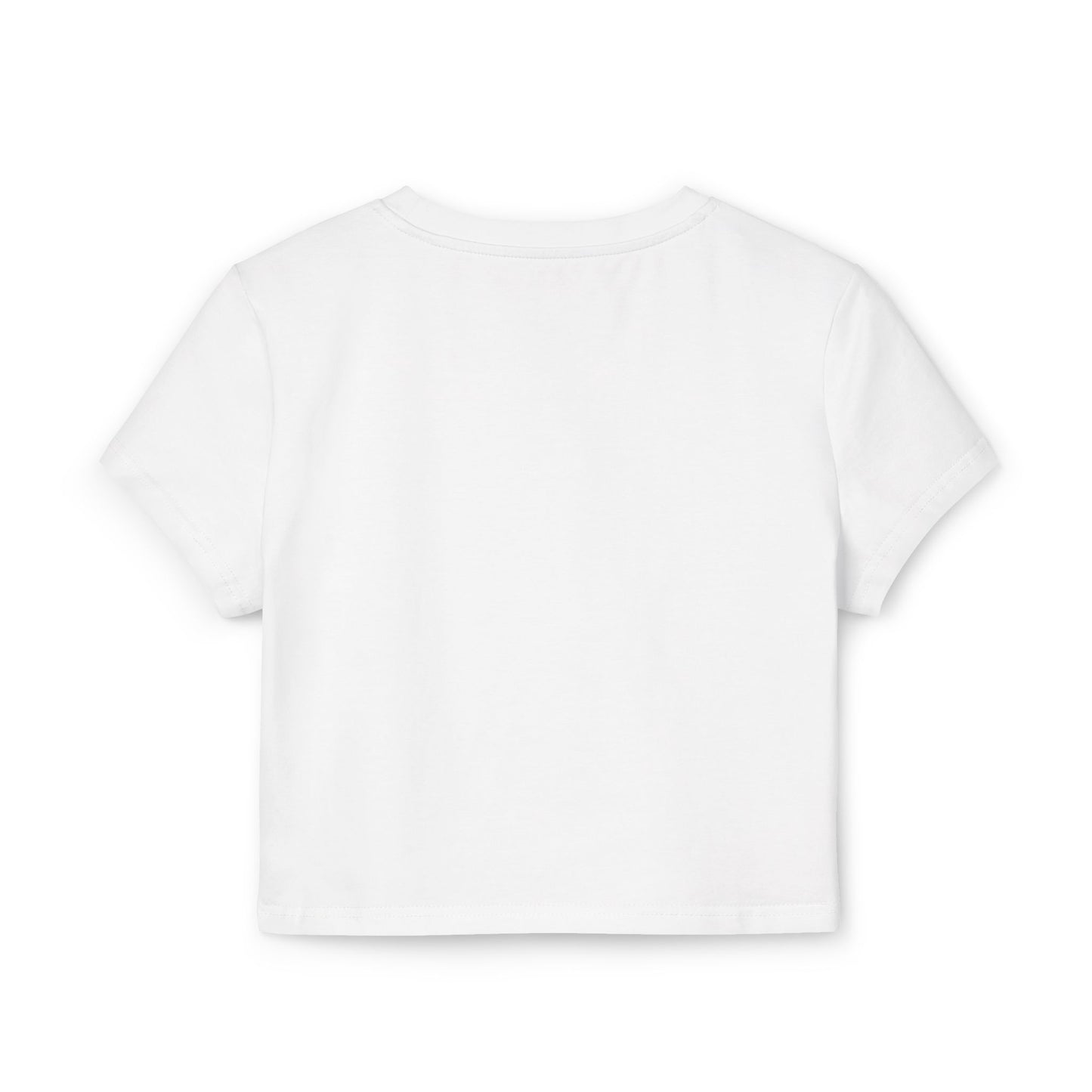 Bold Statement Women's Baby Tee - Halloween Graphic Design for Casual Style