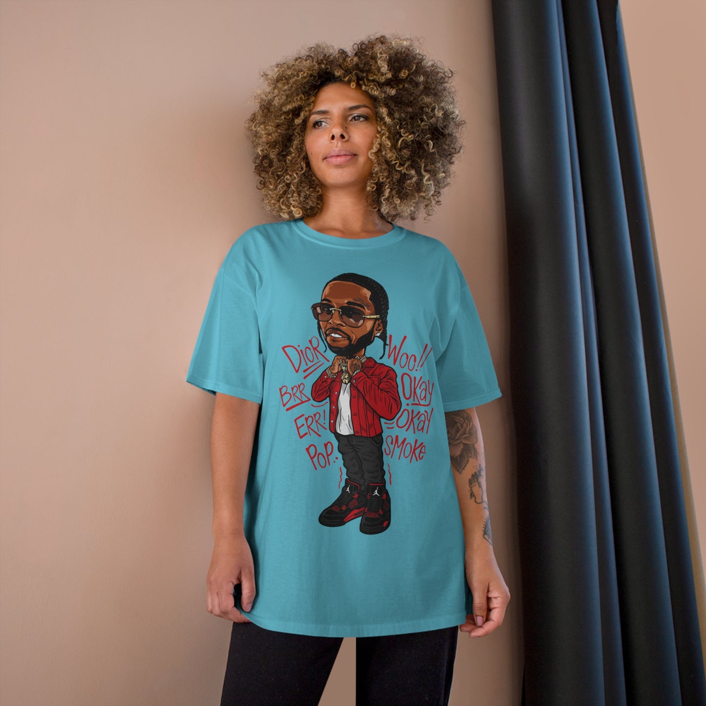 PopSmoke Champion T-Shirt