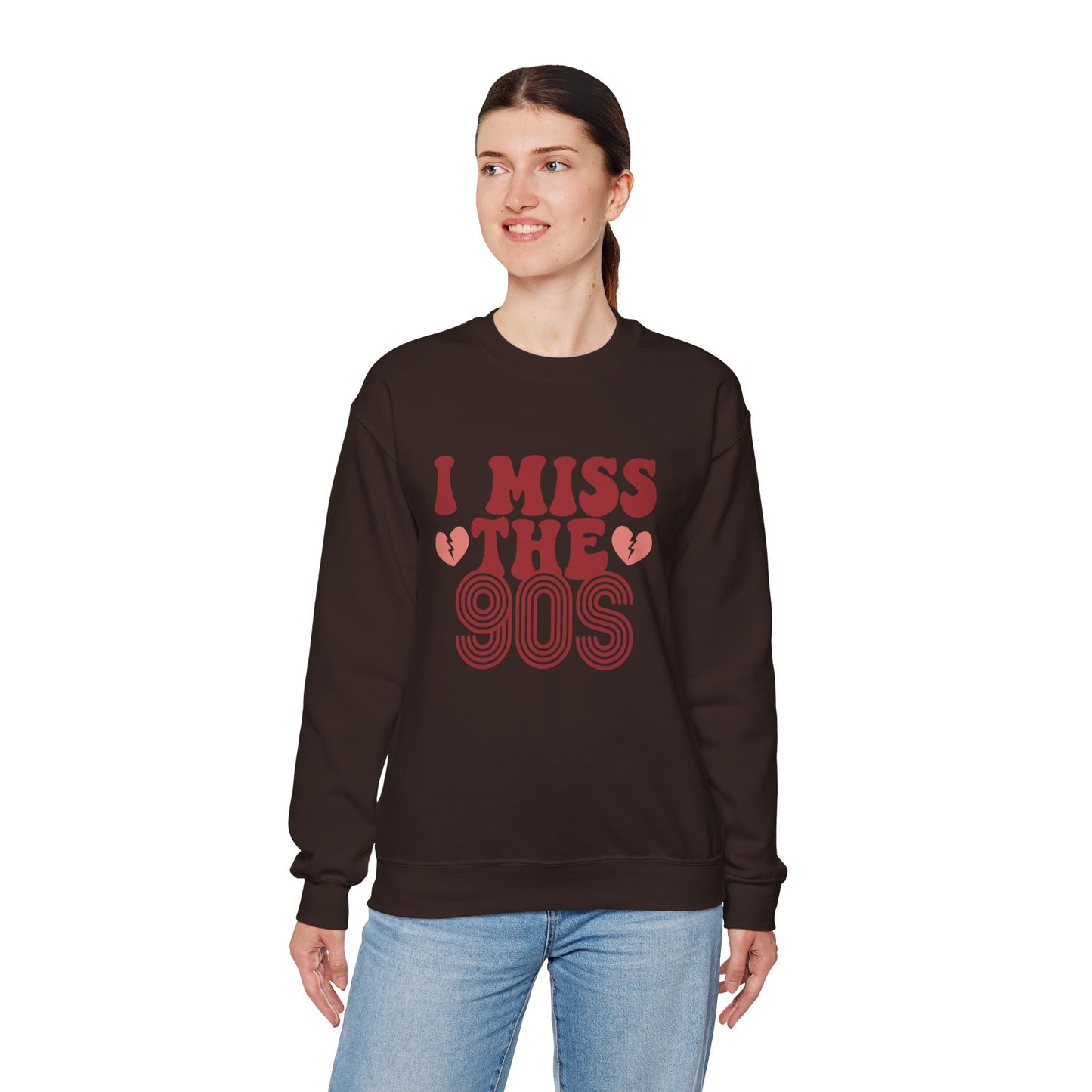 Retro 90s Crewneck Sweatshirt - I Miss the 90s Design