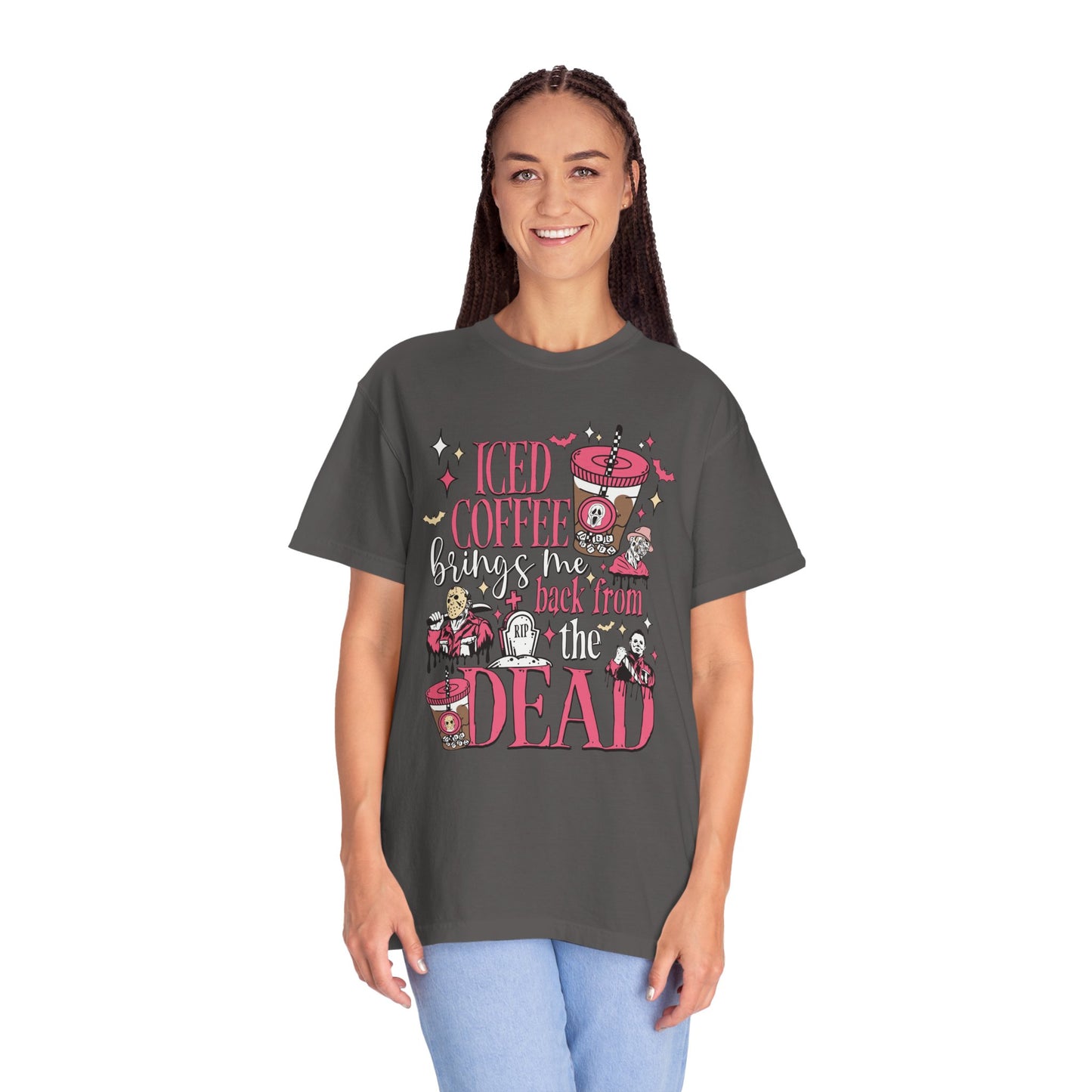 Ice Coffee Garment-Dyed T-shirt