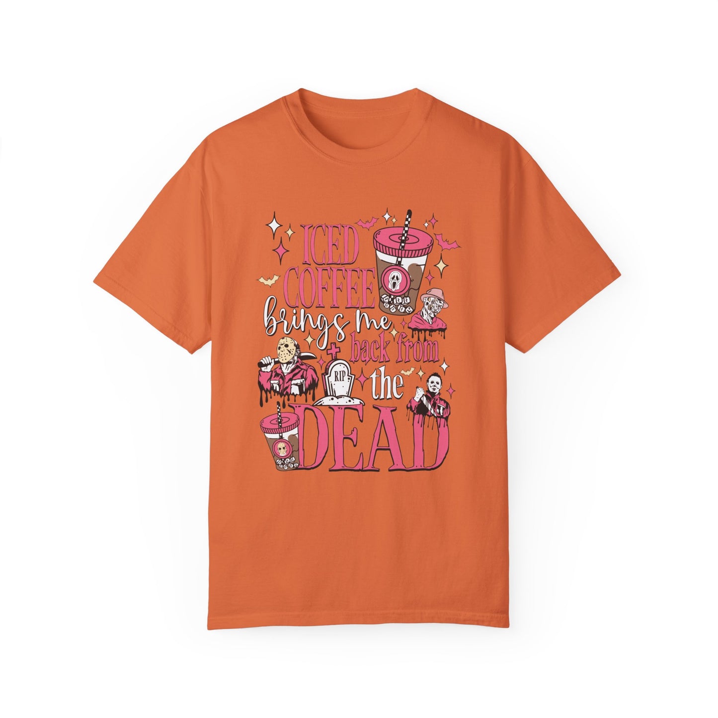 Ice Coffee Garment-Dyed T-shirt