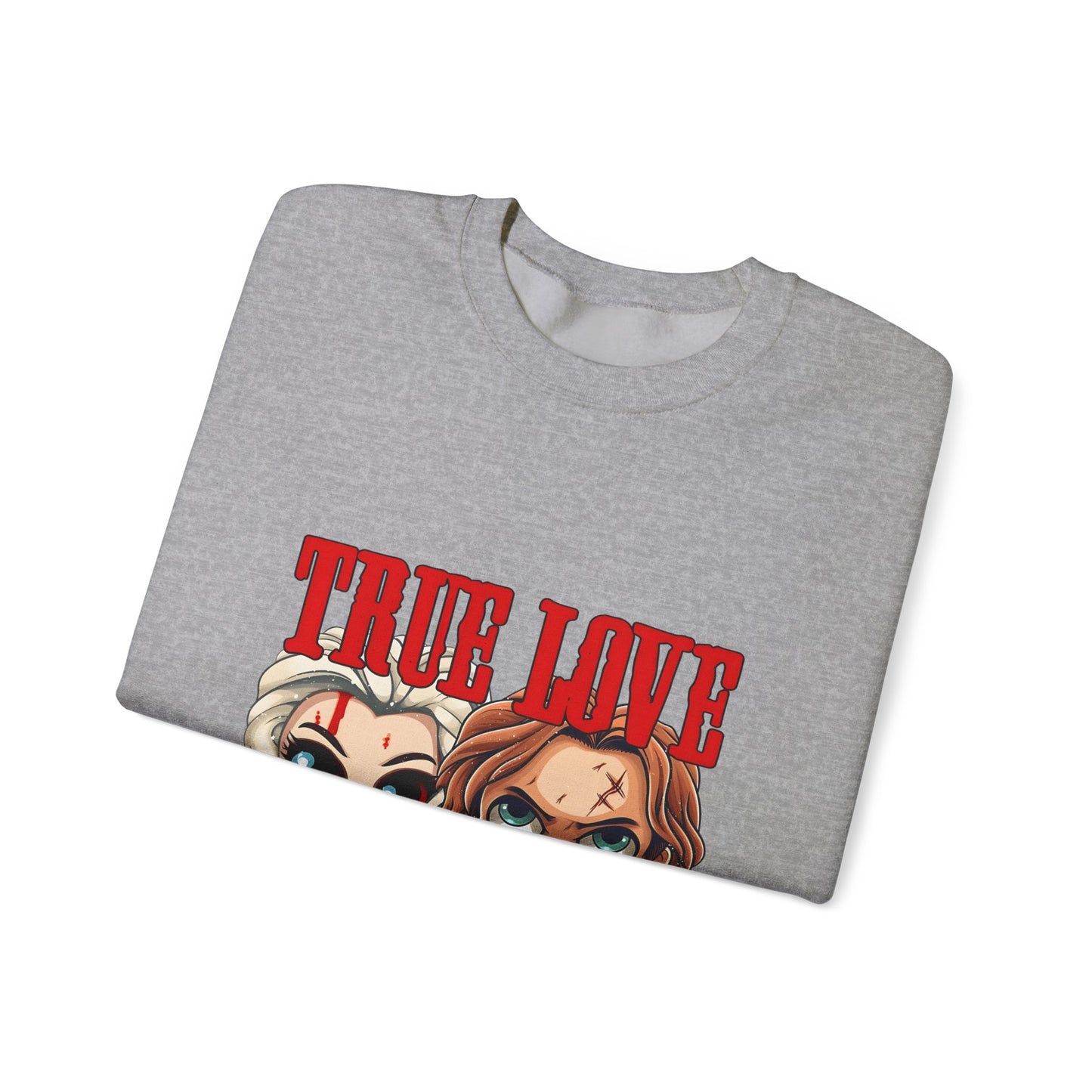Chucky and bride Halloween Sweatshirt