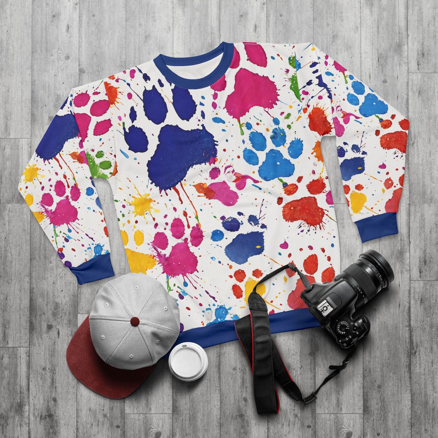 Dog Paw Unisex Sweatshirt (AOP)