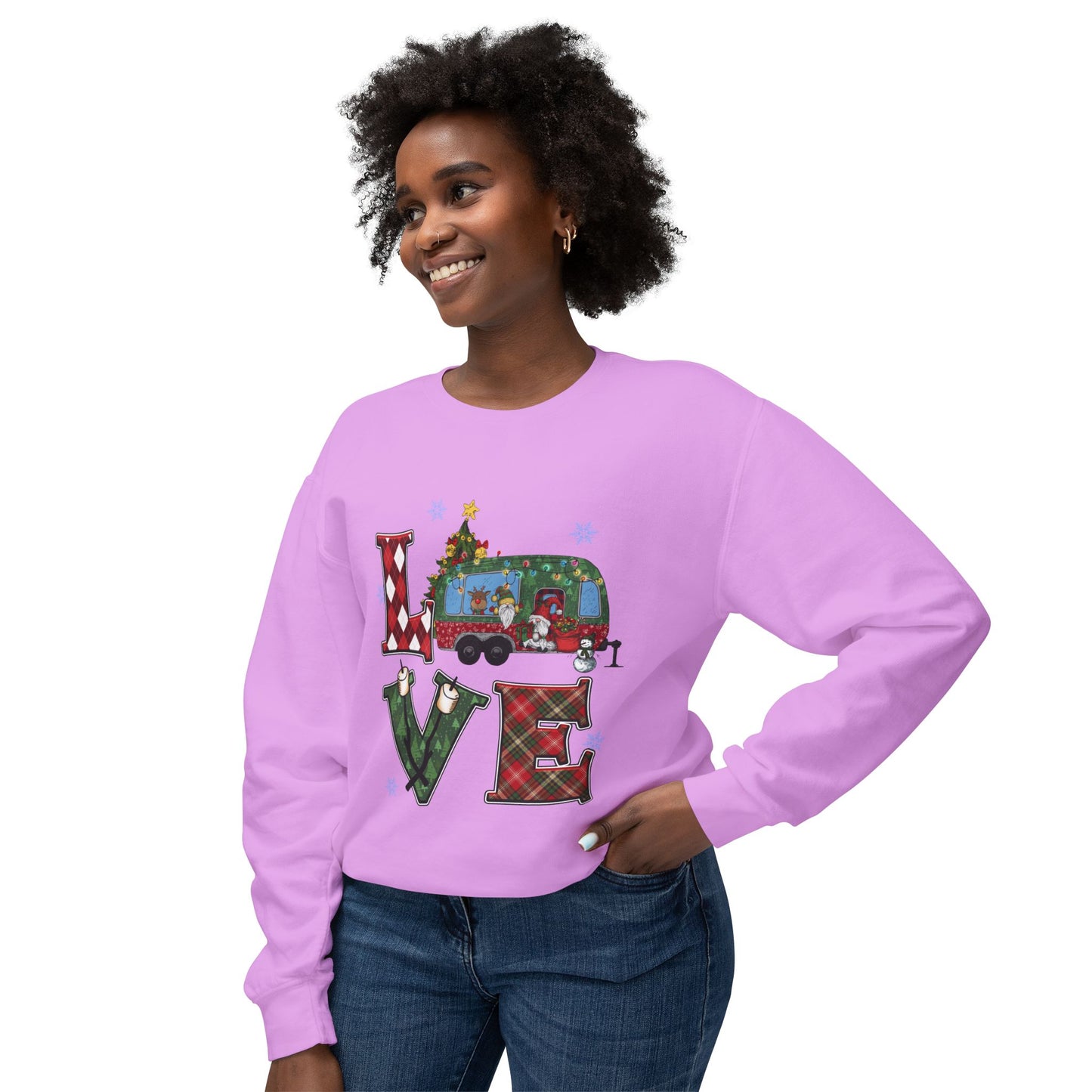 Love Vintage Holiday Crewneck Sweatshirt