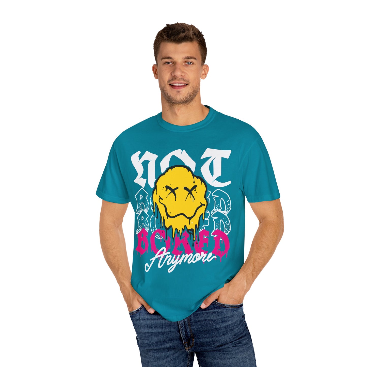 Not Bored Today Garment-Dyed T-shirt