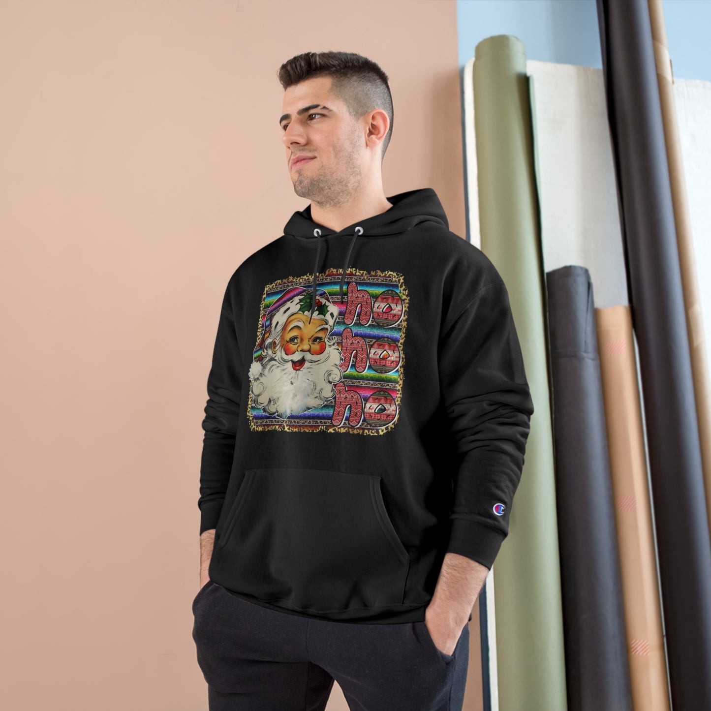 Ho Ho Ho Christmas Champion Hoodie