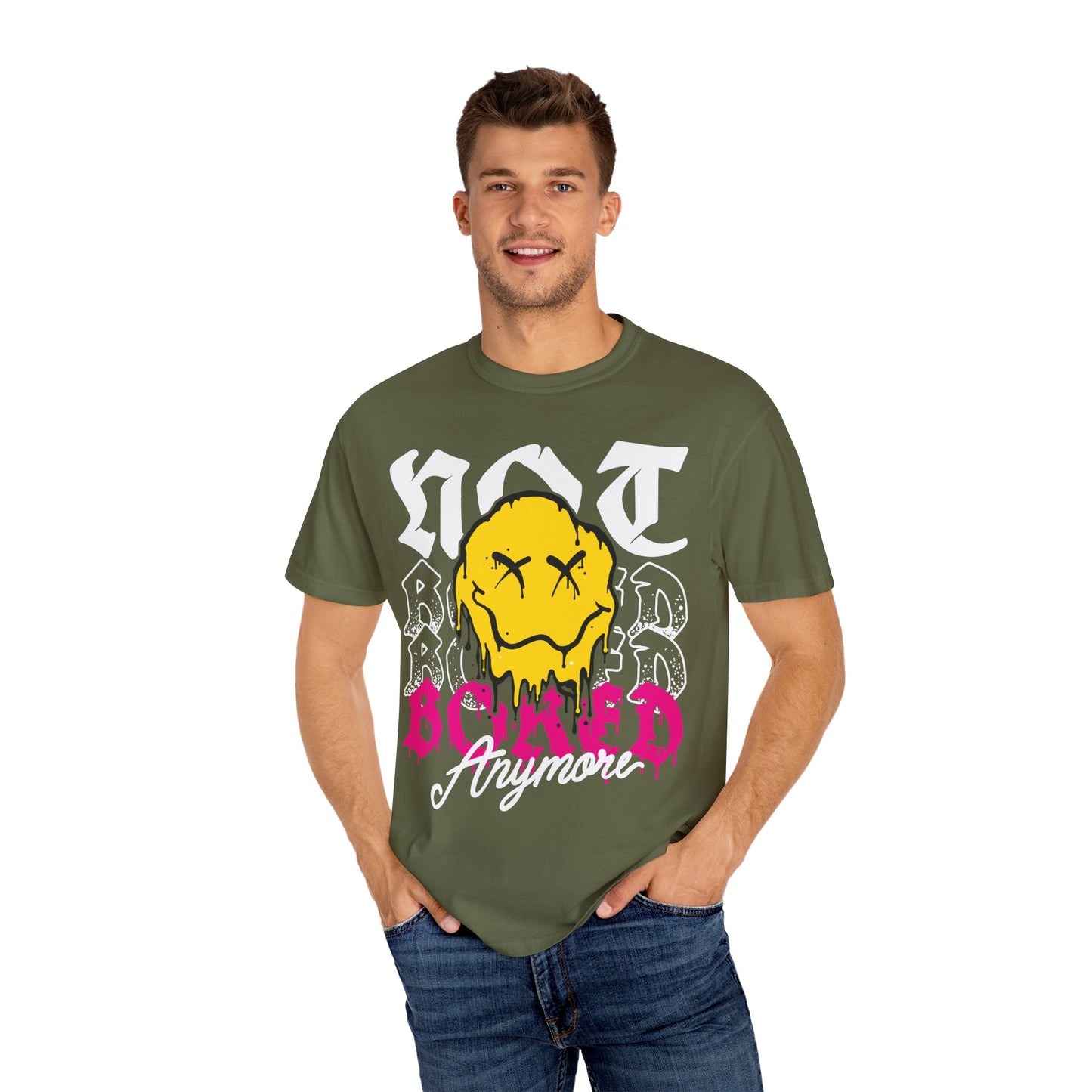 Not Bored Today Garment-Dyed T-shirt
