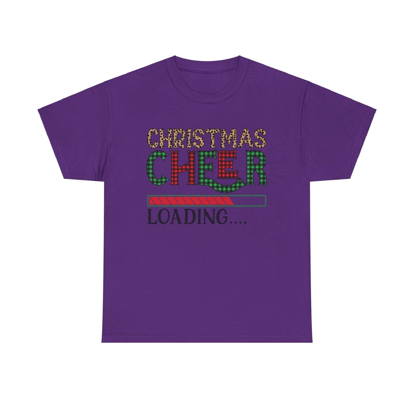 Christmas Cheer Loading Unisex Heavy Cotton Tee