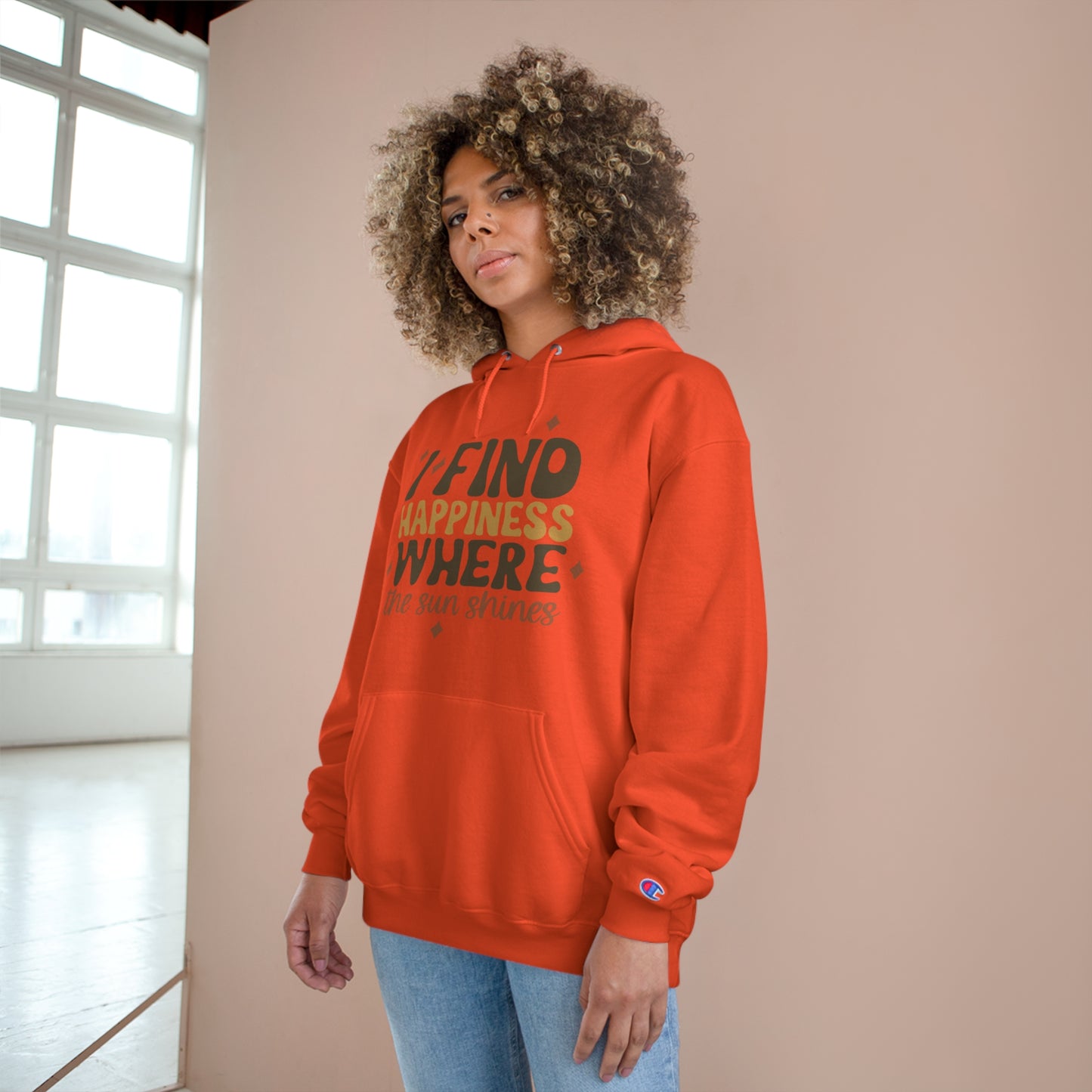Happiness and Sunshine Champion Hoodie