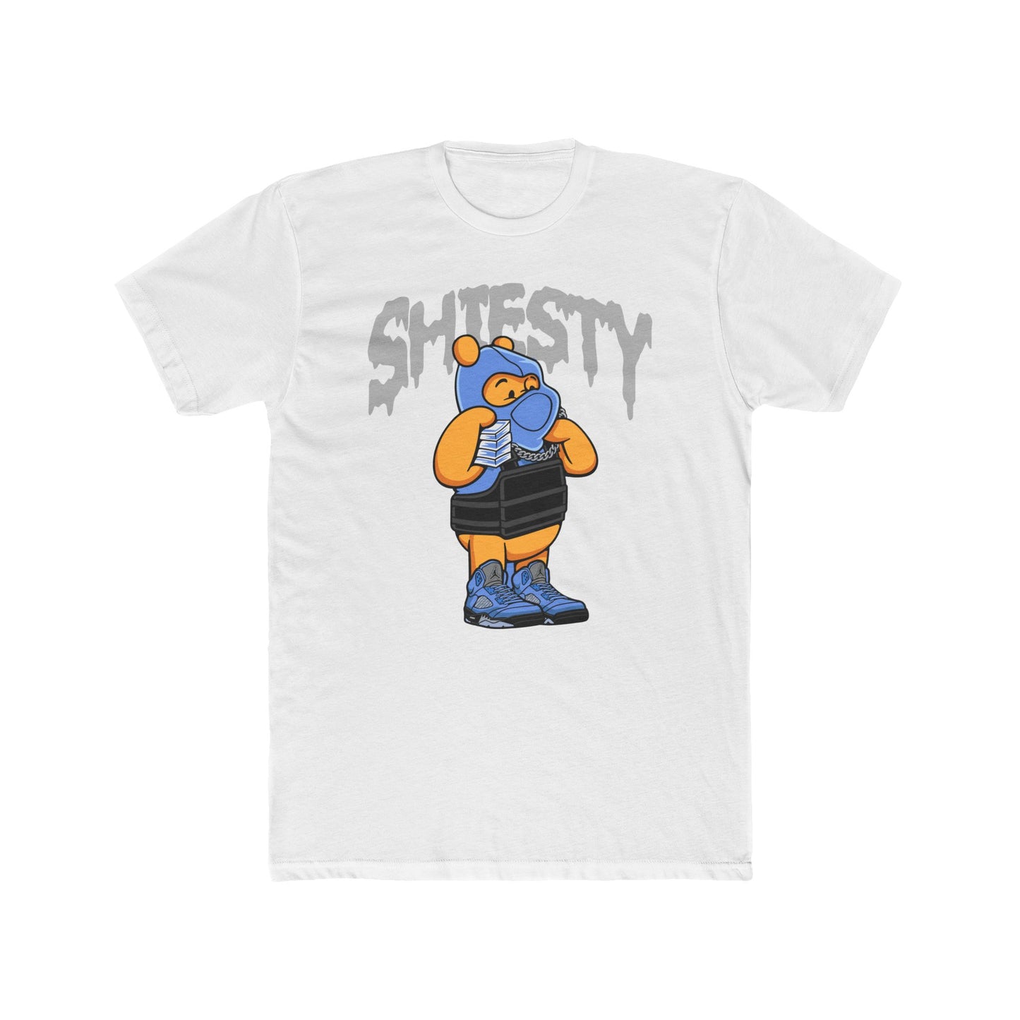 Fun Unisex Cotton Crew Tee with 'Shiesty' Design - Vibrant Graphic Tee for Casual Wear
