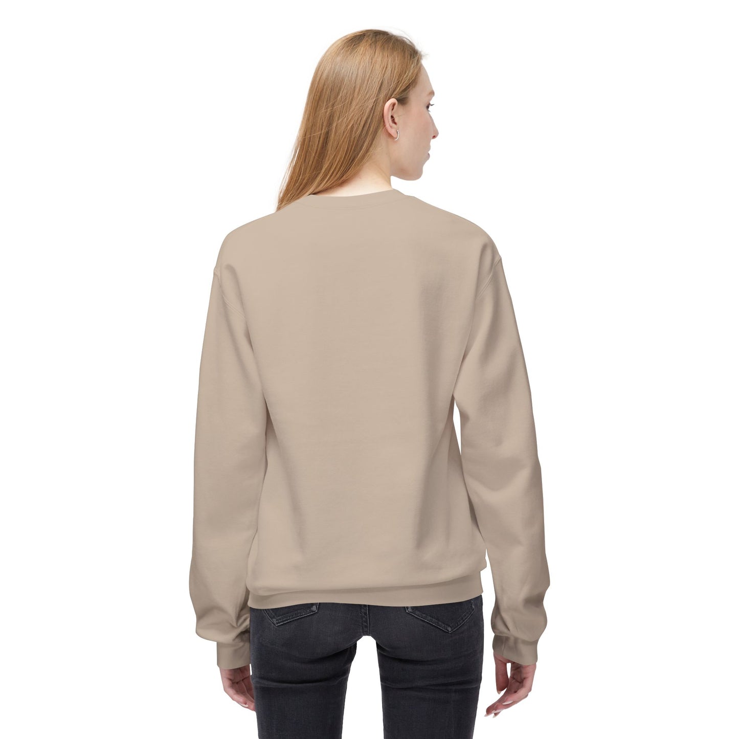 Festive Fleece Crewneck Sweatshirt - Christmas Cheer Design