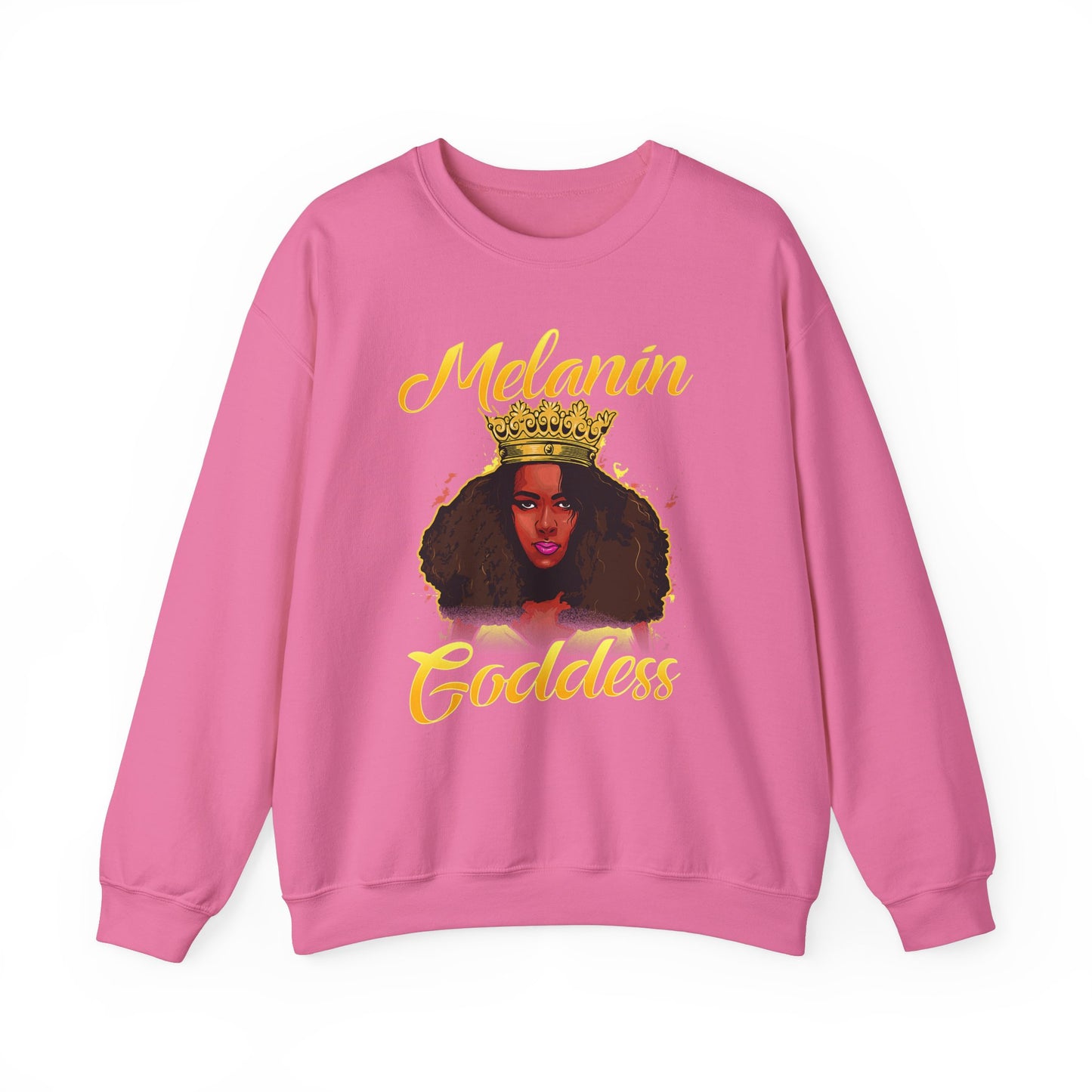 Melanin Queen Heavy Blend Crewneck Sweatshirt