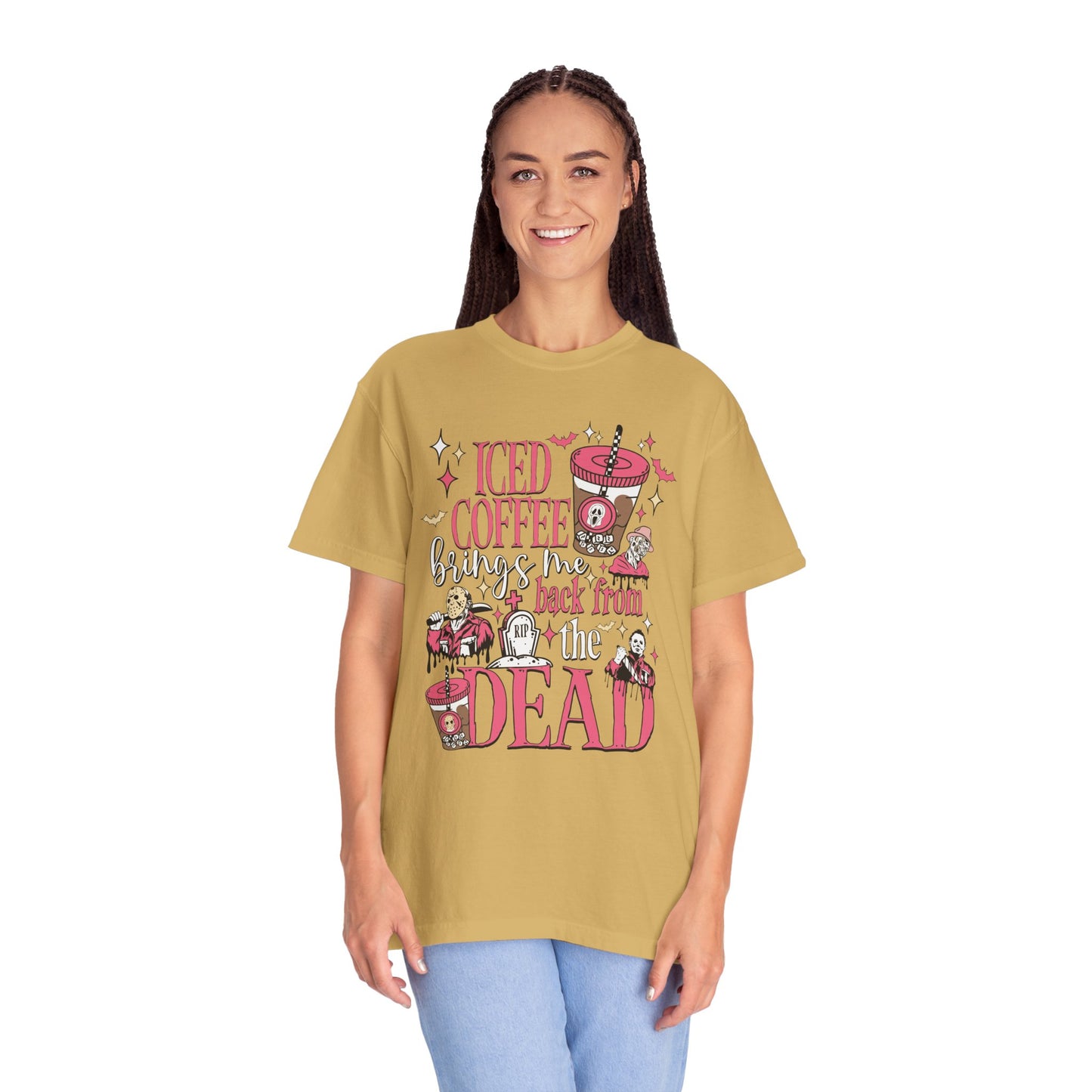 Ice Coffee Garment-Dyed T-shirt