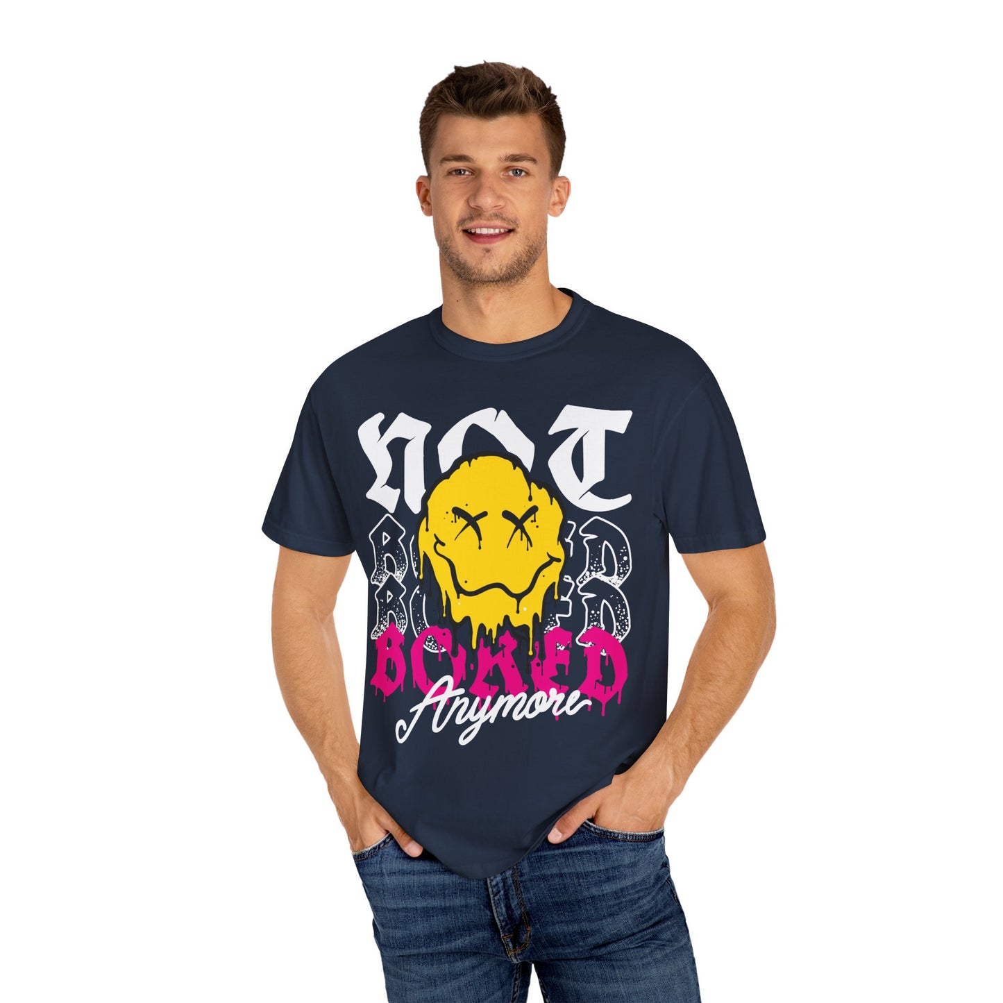 Not Bored Today Garment-Dyed T-shirt