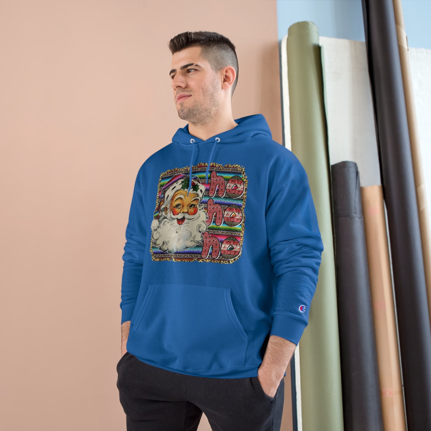 Ho Ho Ho Christmas Champion Hoodie