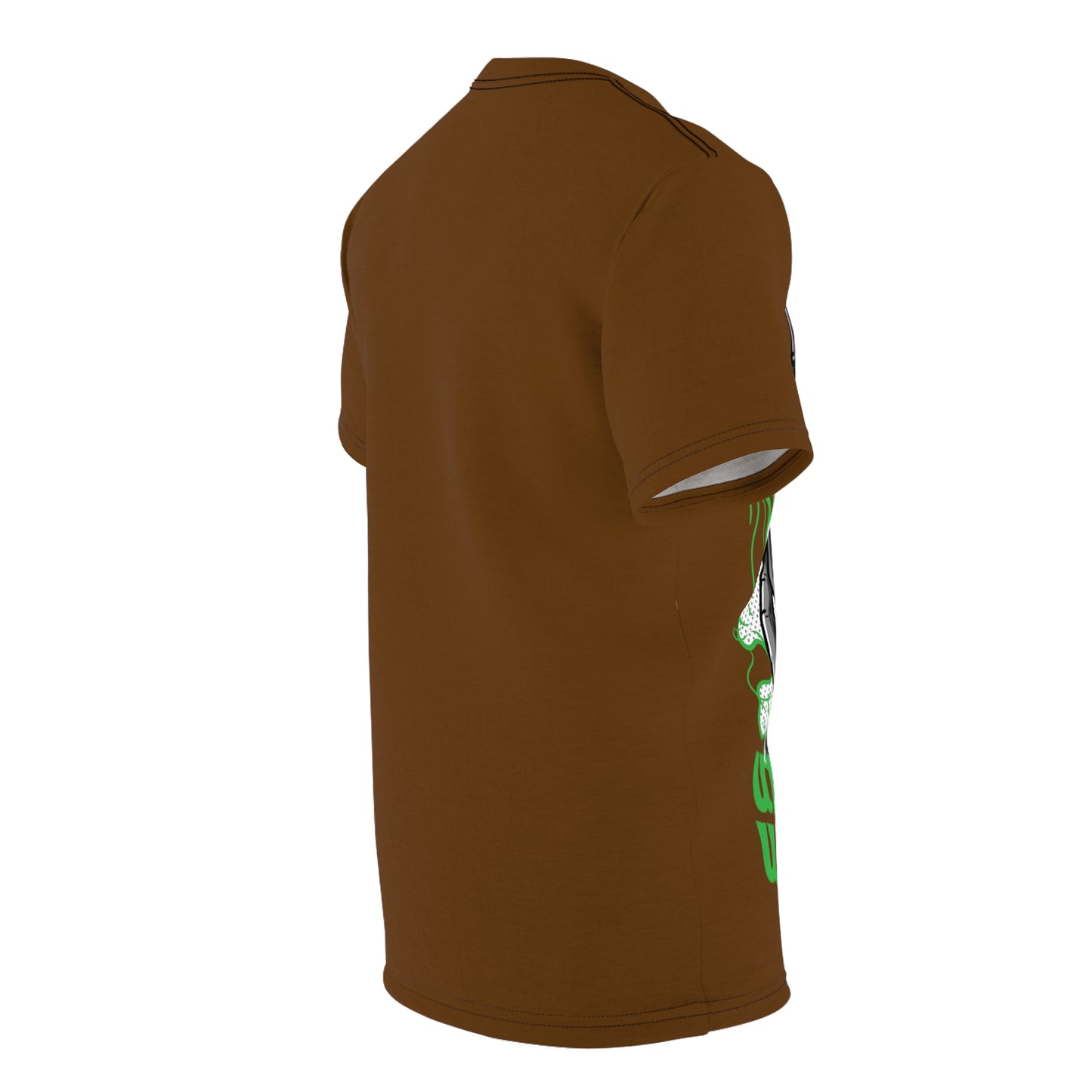 Unisex Graphic Tee - "Uncle High" Green & Brown Design