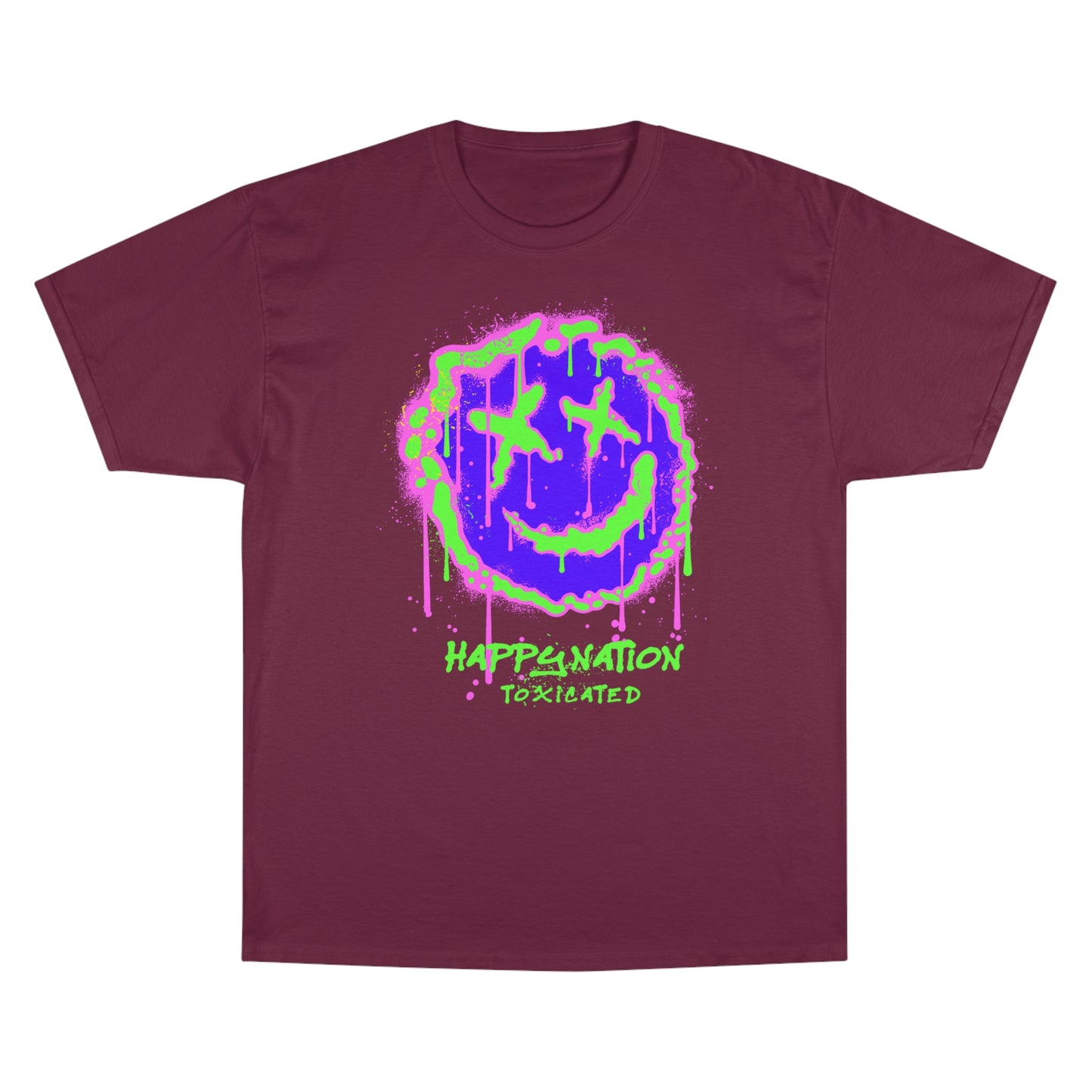 Smiley Face Champion T-Shirt - Happy Nation Collection