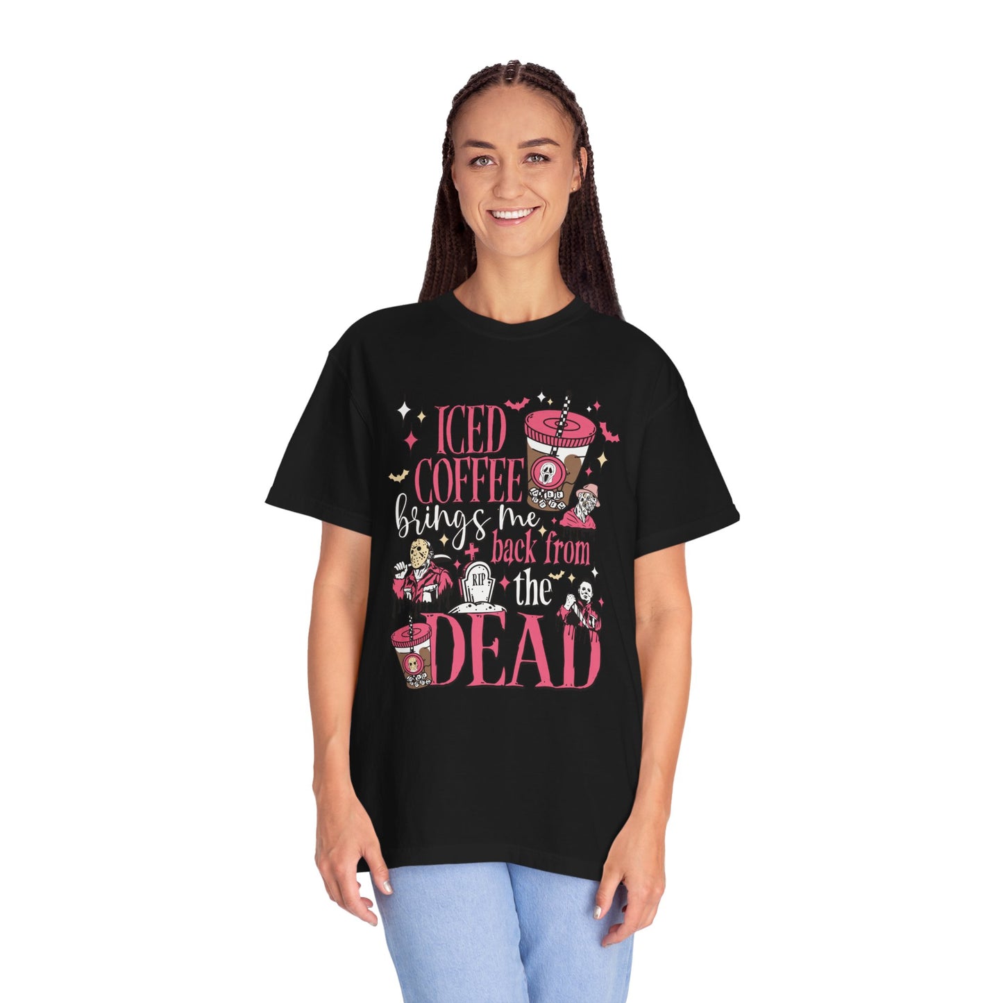Ice Coffee Garment-Dyed T-shirt
