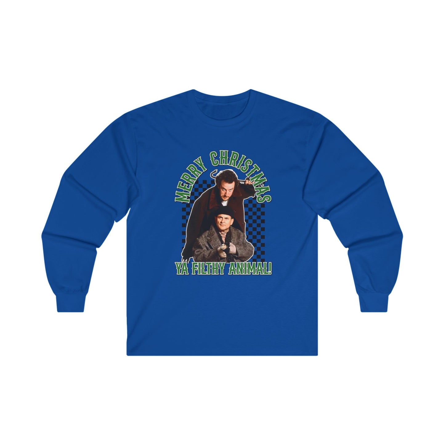 Merry Christmas Long Sleeve Tee - Funny Holiday Apparel for Fans