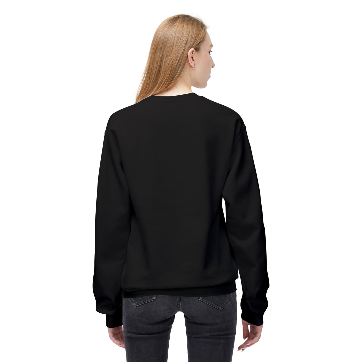 Festive Fleece Crewneck Sweatshirt - Christmas Cheer Design