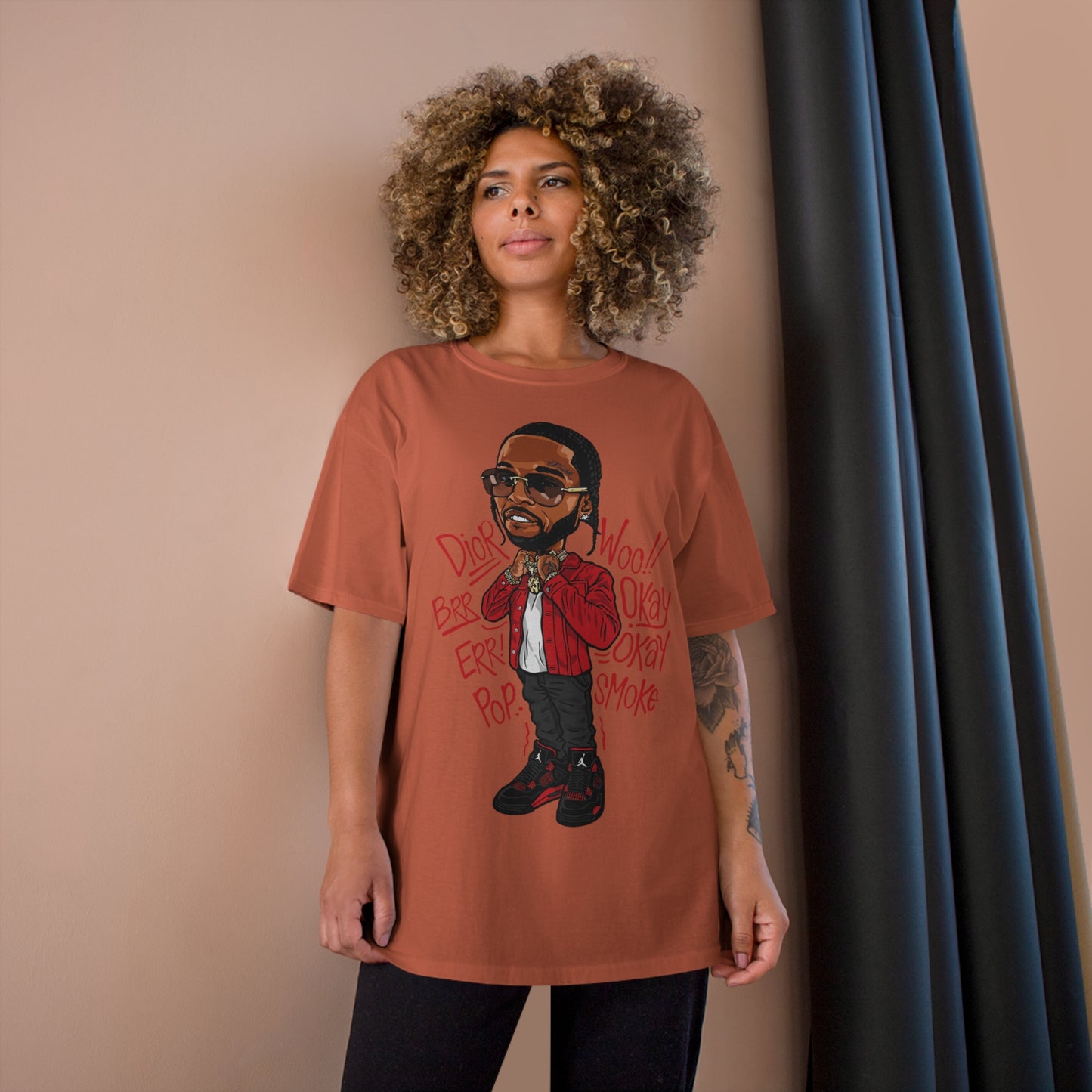 PopSmoke Champion T-Shirt