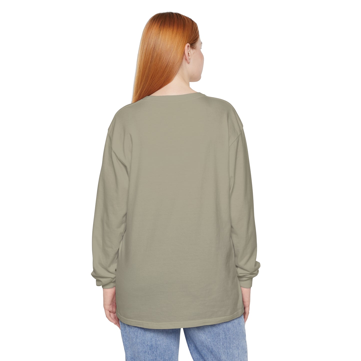 Funny Holiday Long Sleeve T-Shirt - 'Dead Inside But Jolly AF'