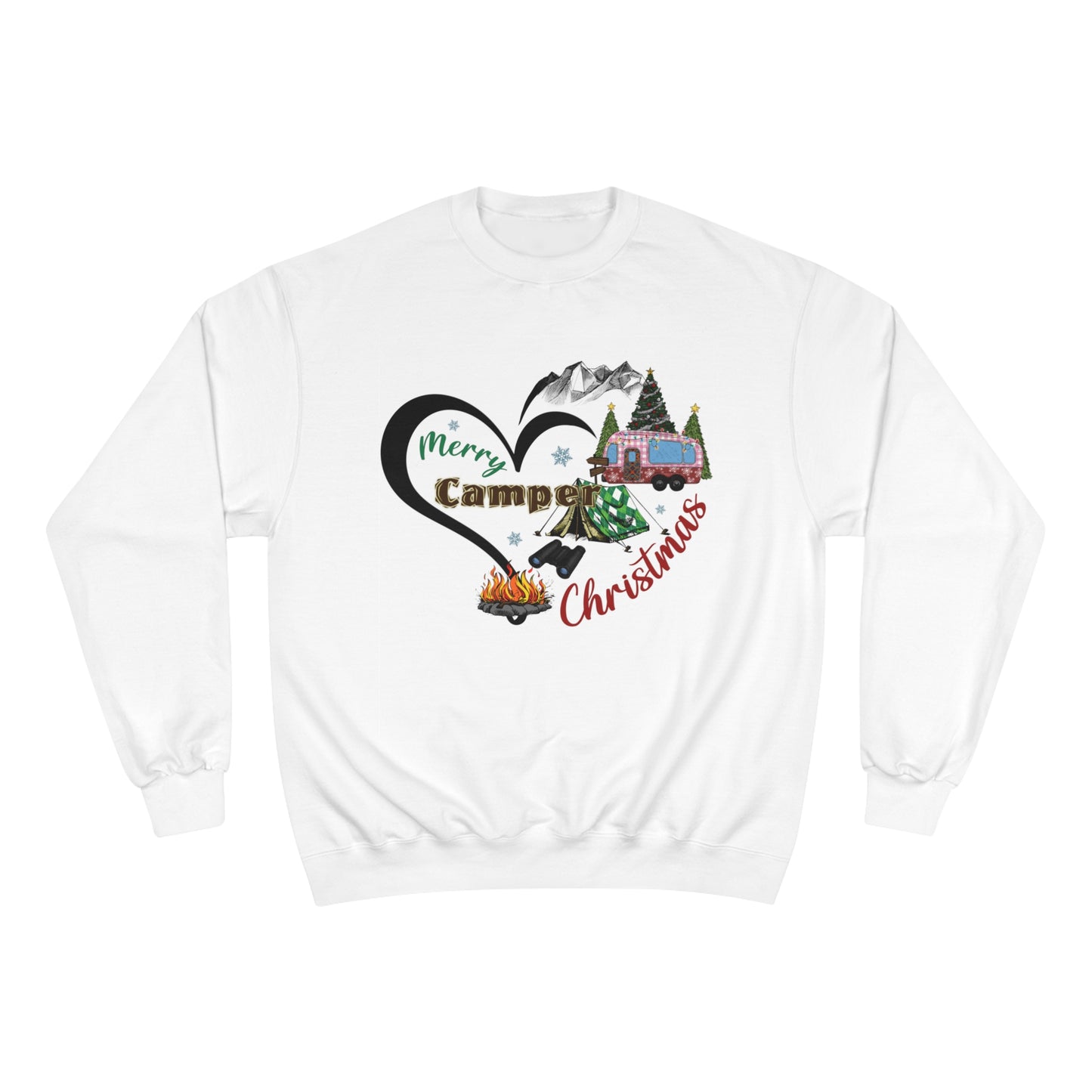 Merry Camper Christmas Champion Sweatshirt