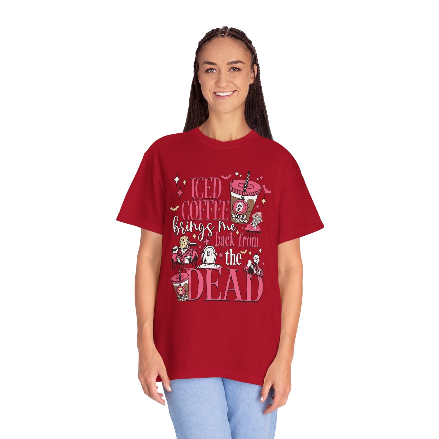 Ice Coffee Garment-Dyed T-shirt