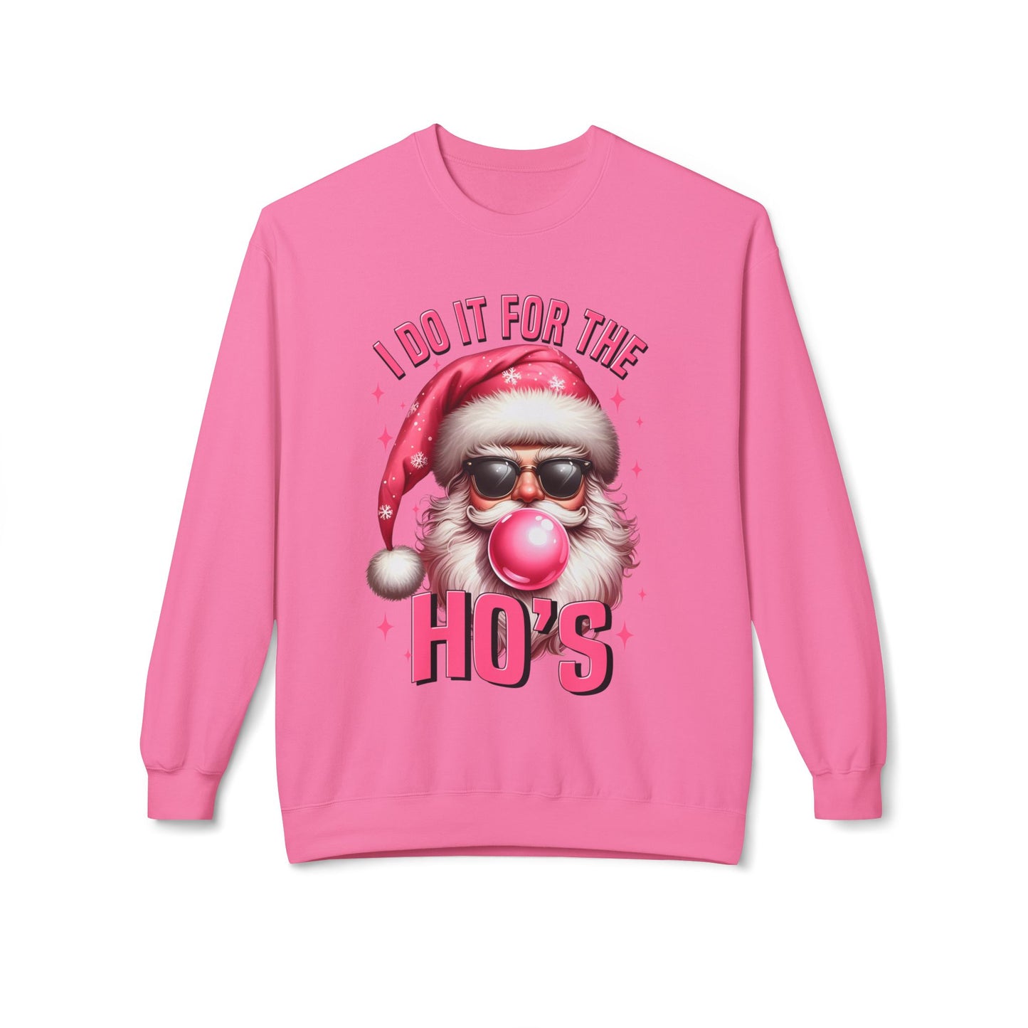 Santa Midweight Softstyle Fleece Crewneck Sweatshirt