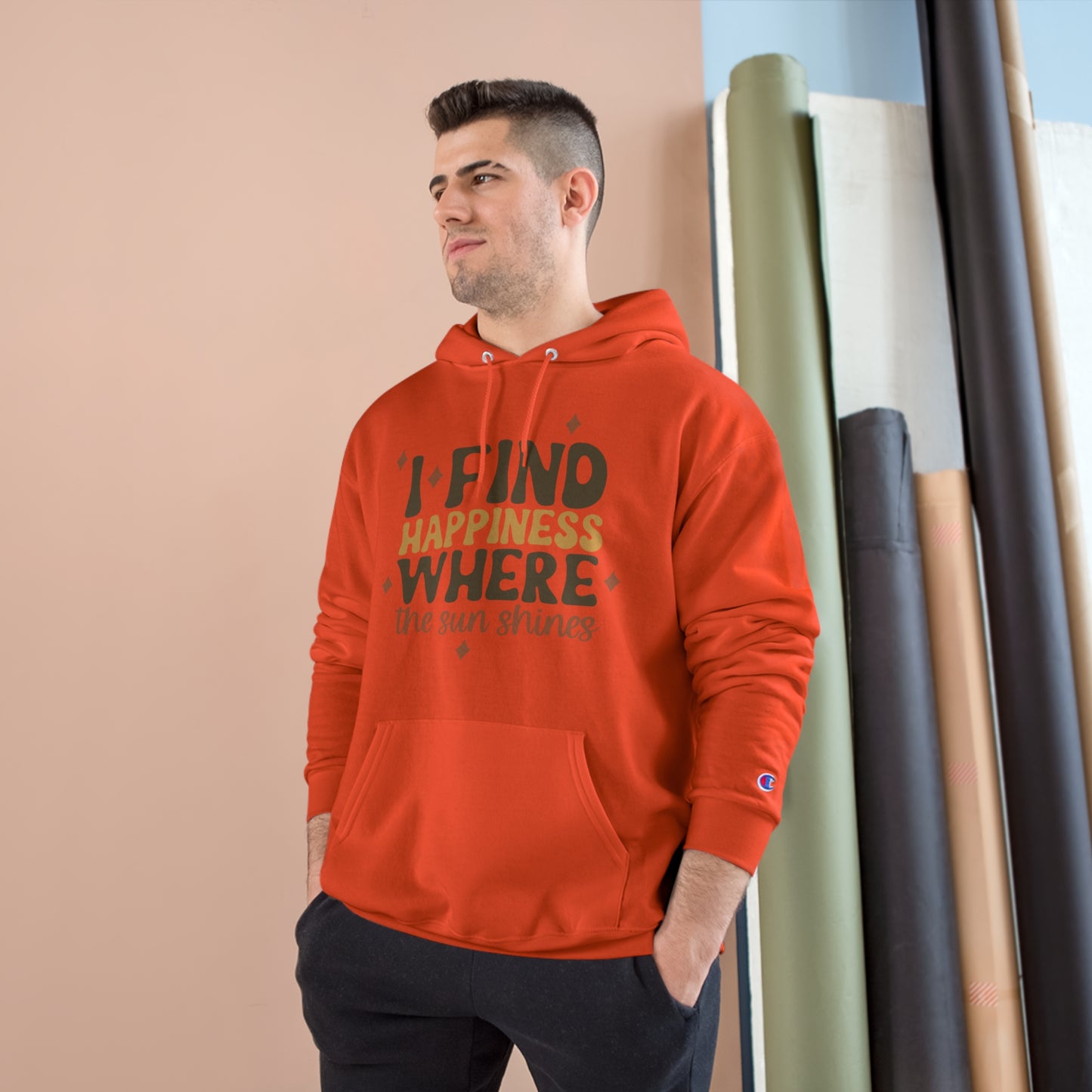 Happiness and Sunshine Champion Hoodie