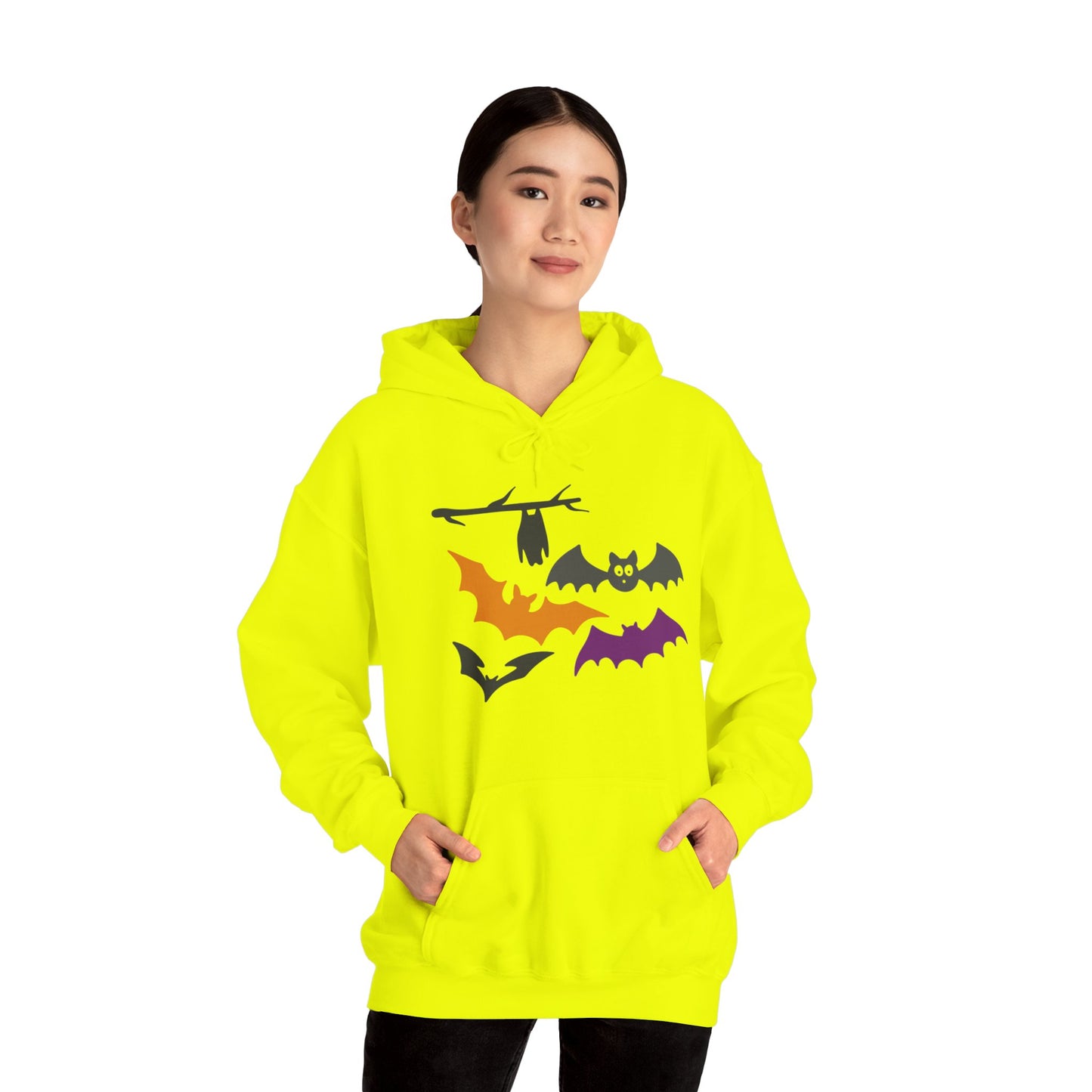 Halloween Bats Heavy Blend™ Hooded Sweatshirt