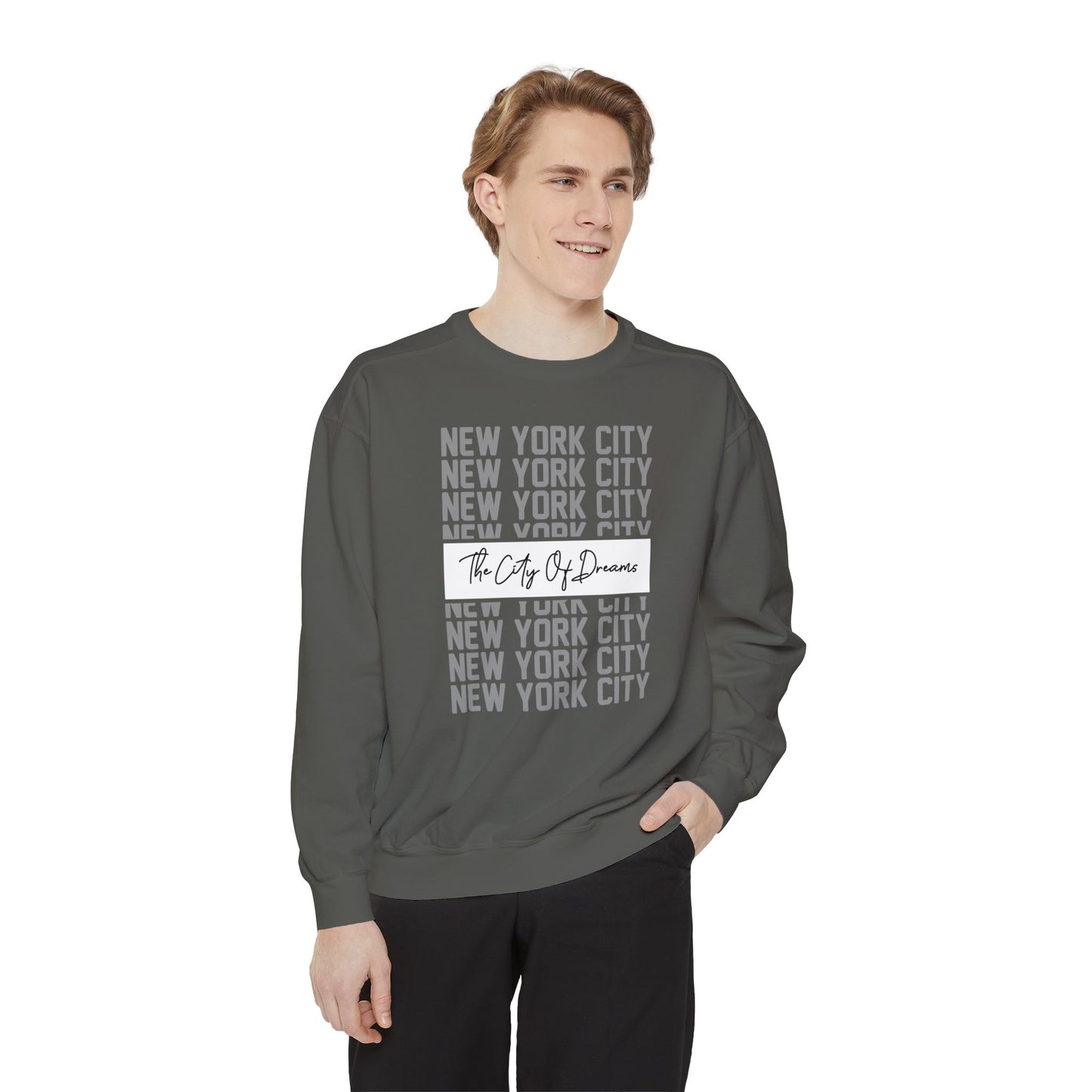 New York City Garment-Dyed Sweatshirt
